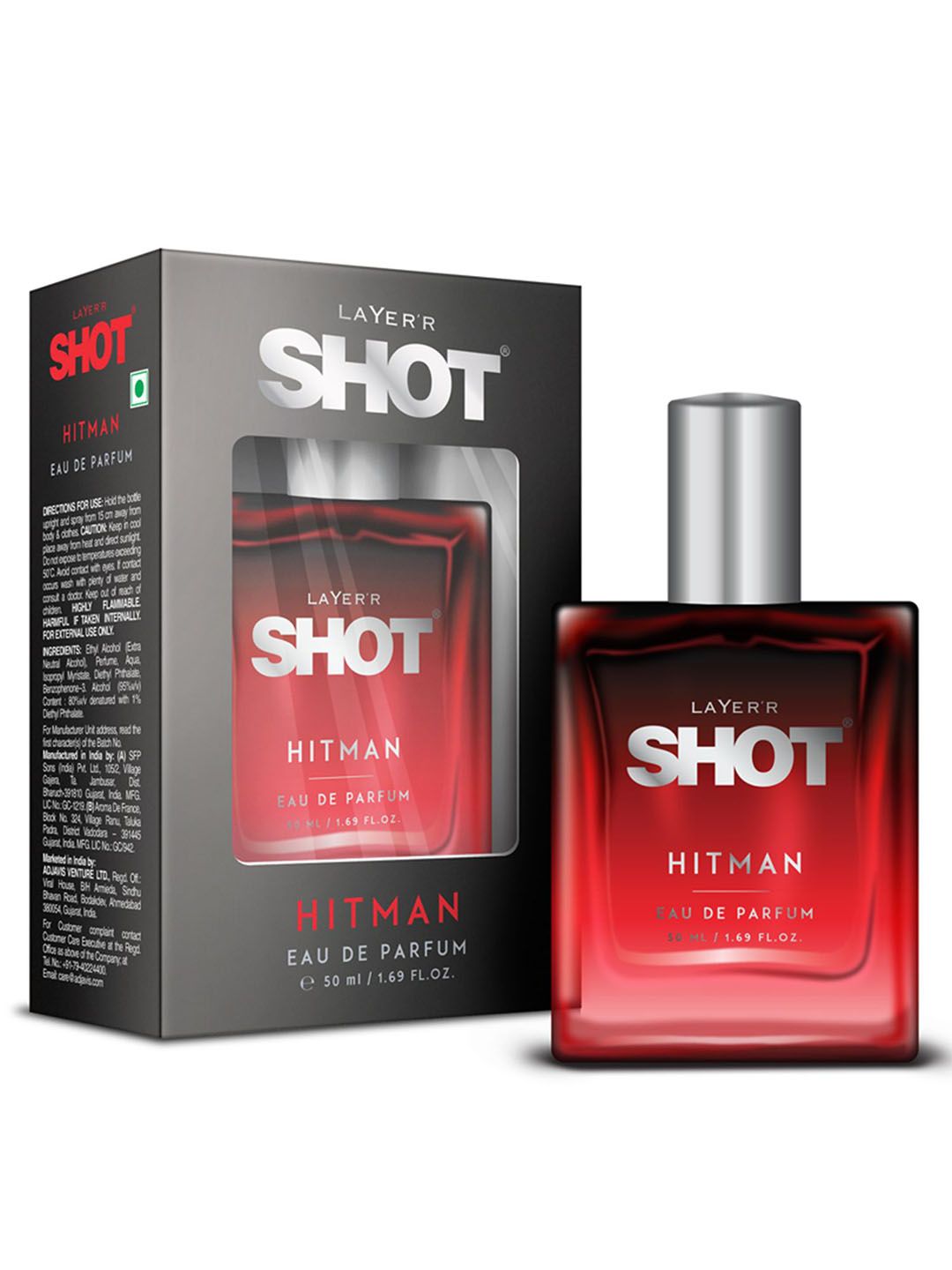 LAYER'R SHOT Men Hitman Eau De Perfume - 50 ml-image-23