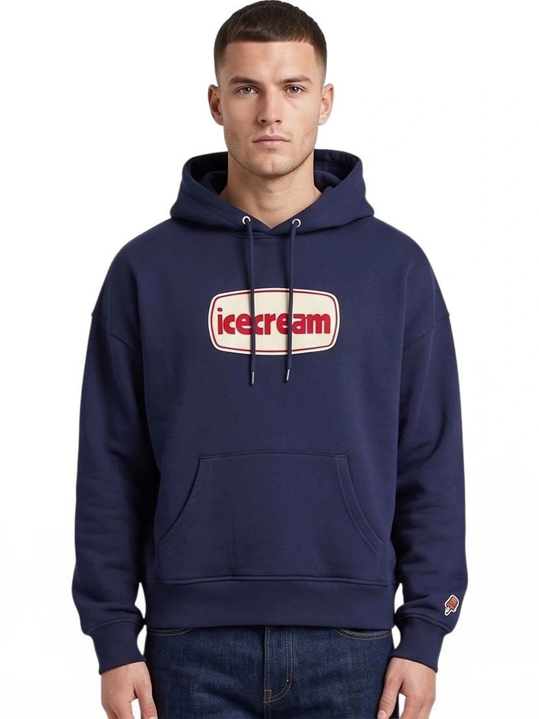 Icecream Men Printed Hooded Sweatshirt-picture-35