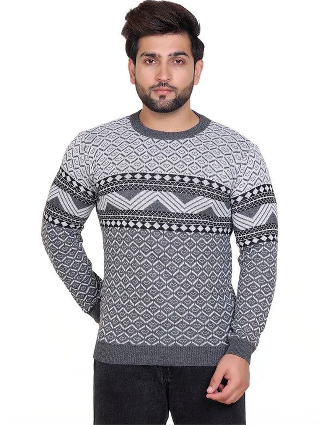 Grand Line Men Printed Pullover-picture-34