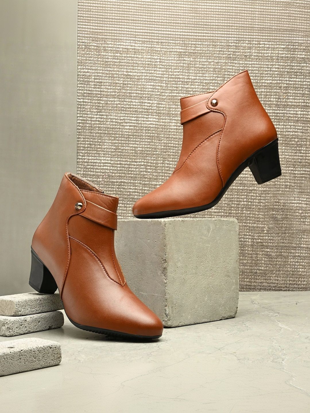 The Roadster Lifestyle Co Women Pointed Toe Zip Regular Boots-picture-37