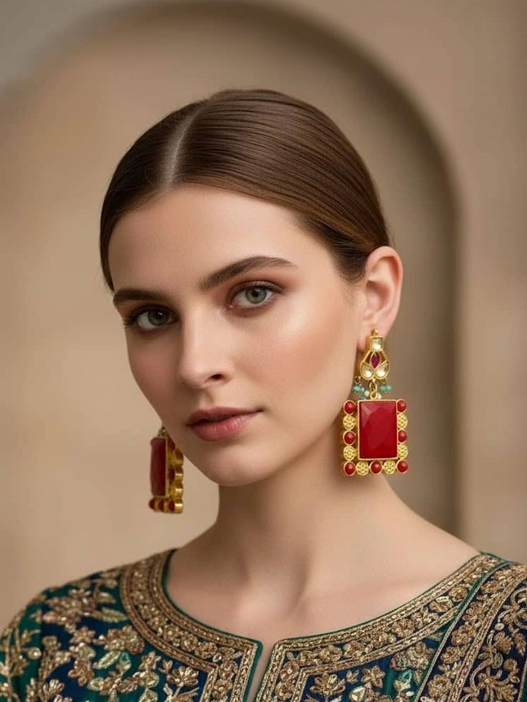 9ROCK Square Drop Earrings-picture-48