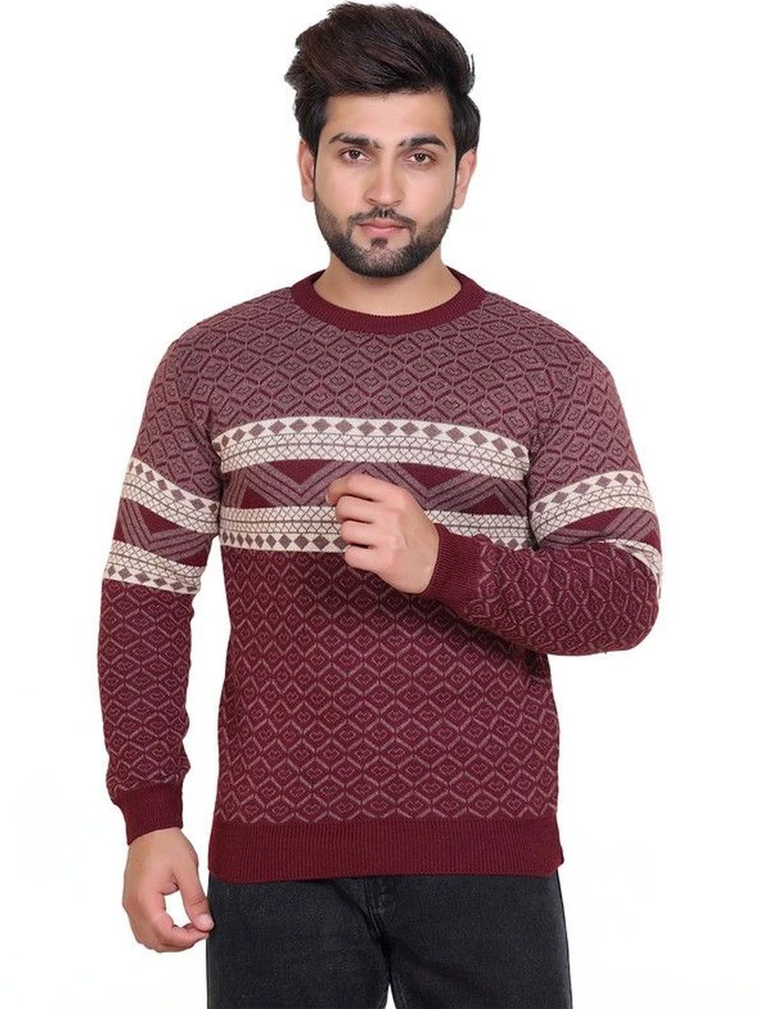 Grand Line Men Printed Pullover-picture-52