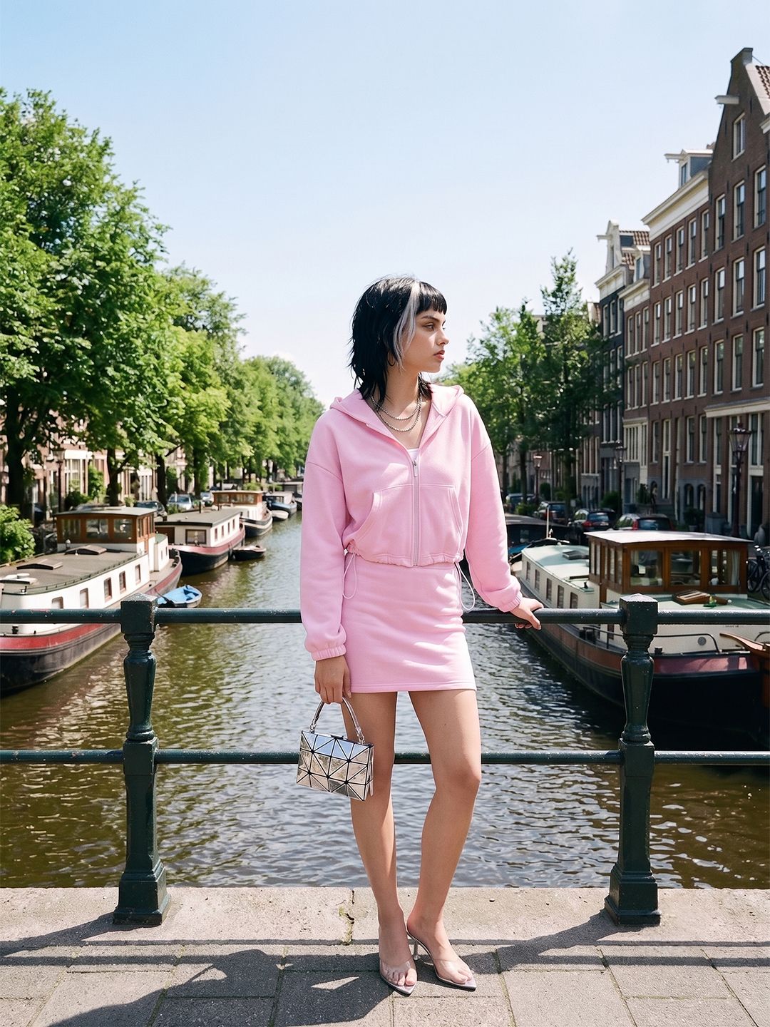 Suo Women Hooded Sweatshirt-picture-49