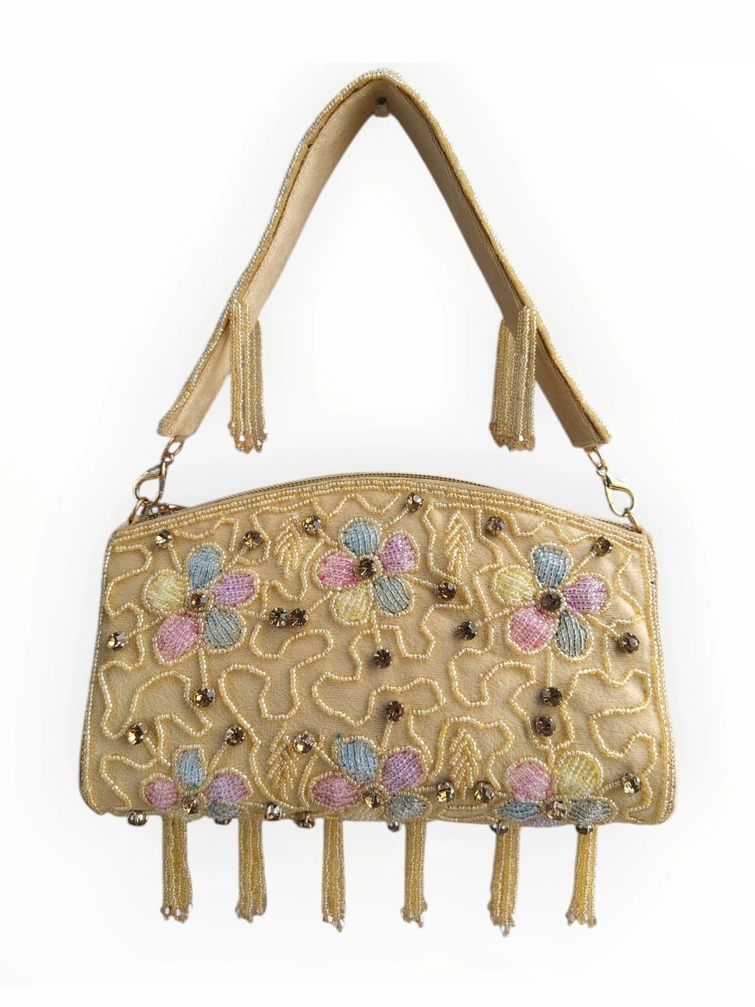 Naizoo Embroidered Embellished Purse Clutch-picture-25