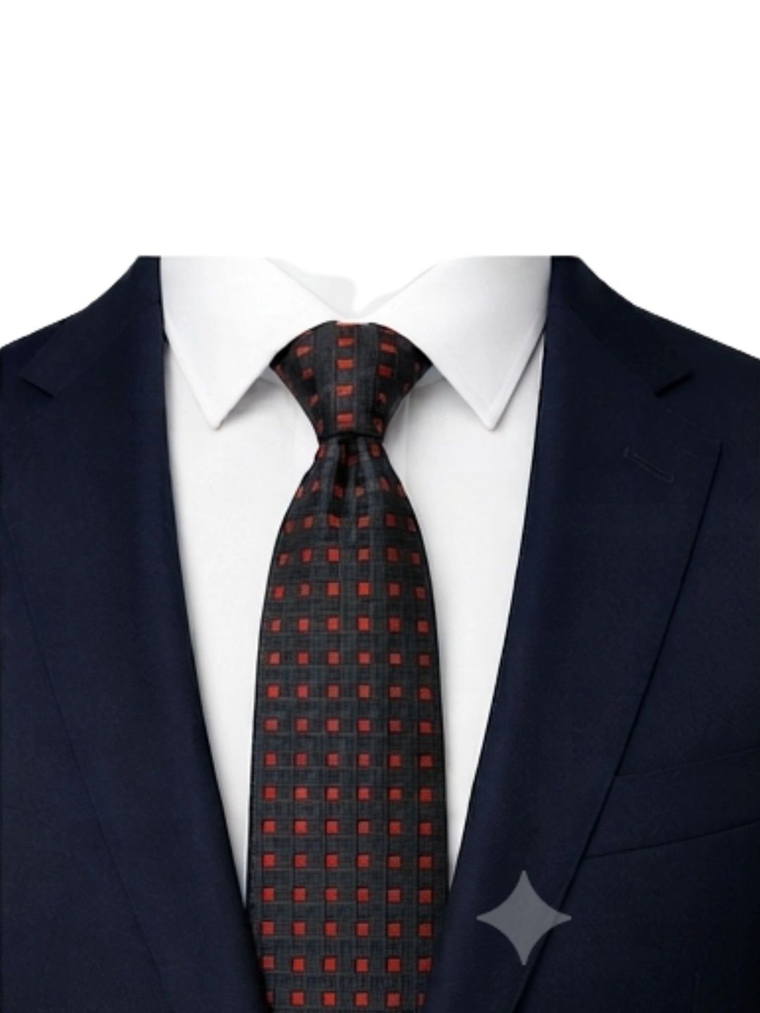 CALIXTO Men Woven Design Broad Tie-picture-34