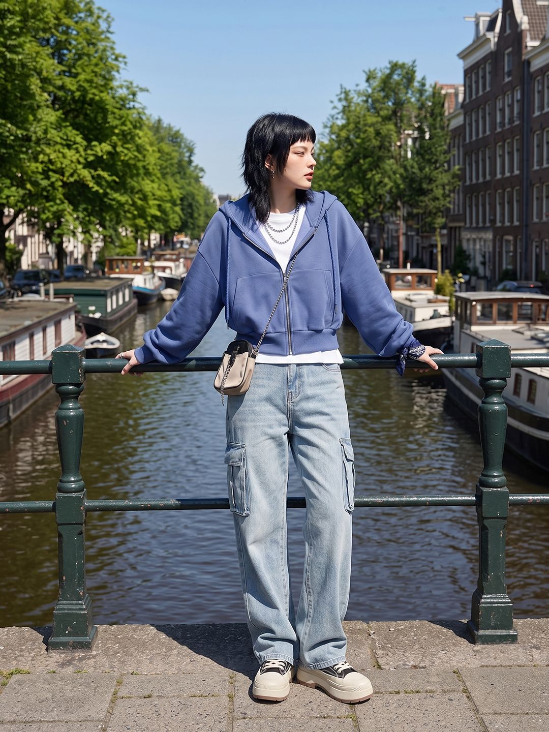 Suo Women Hooded Sweatshirt-picture-39
