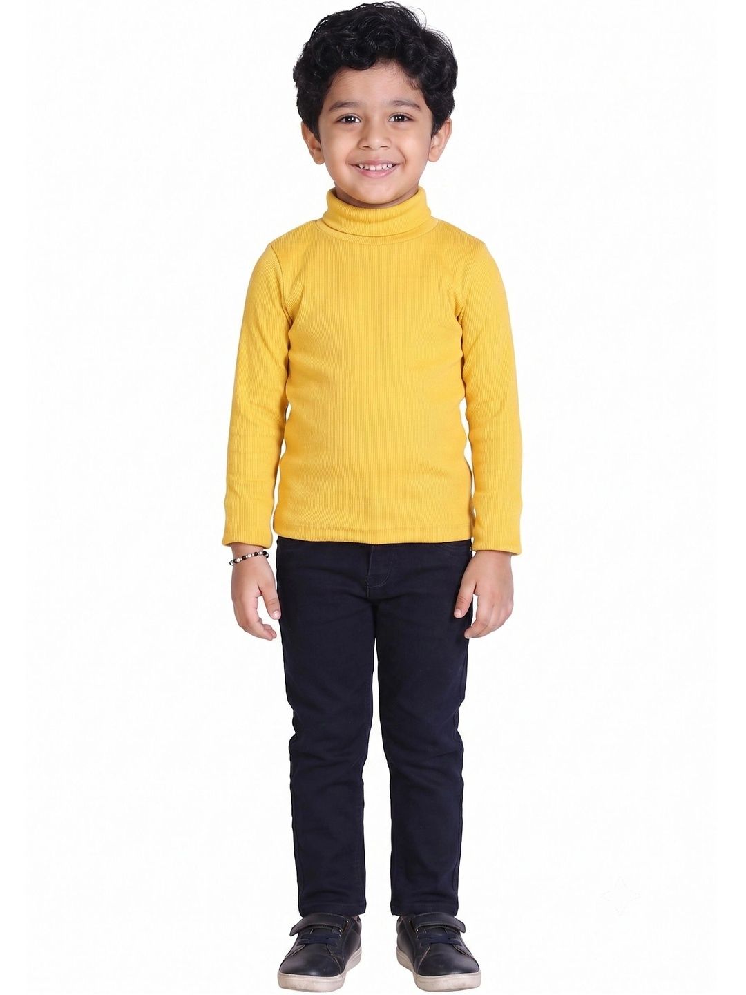 DESNUDA Unisex Kids Ribbed Woollen Pullover-picture-31