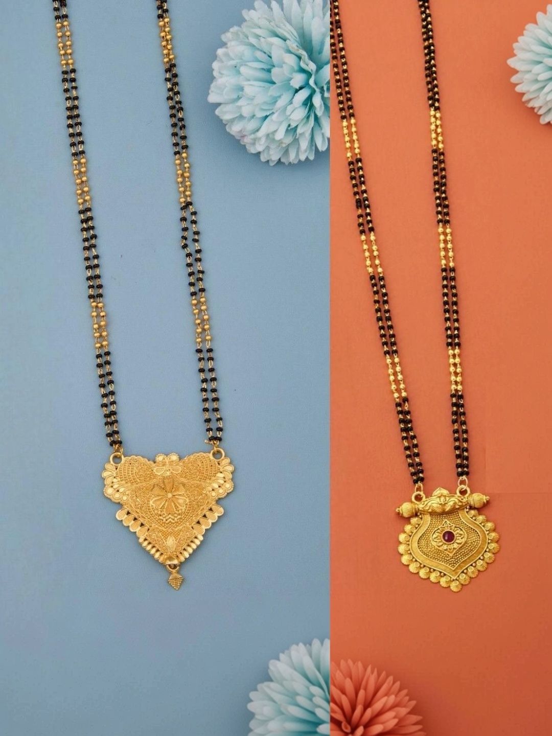 Jizshou Gold-Plated Mangalsutra-picture-35