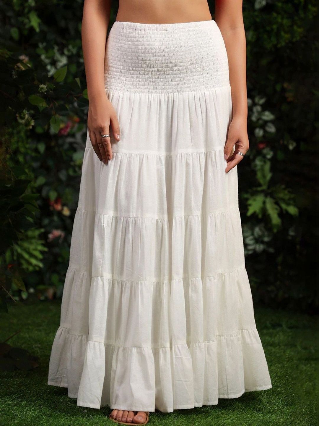 LookShine Women Tiered Maxi Tiered Skirt-picture-30