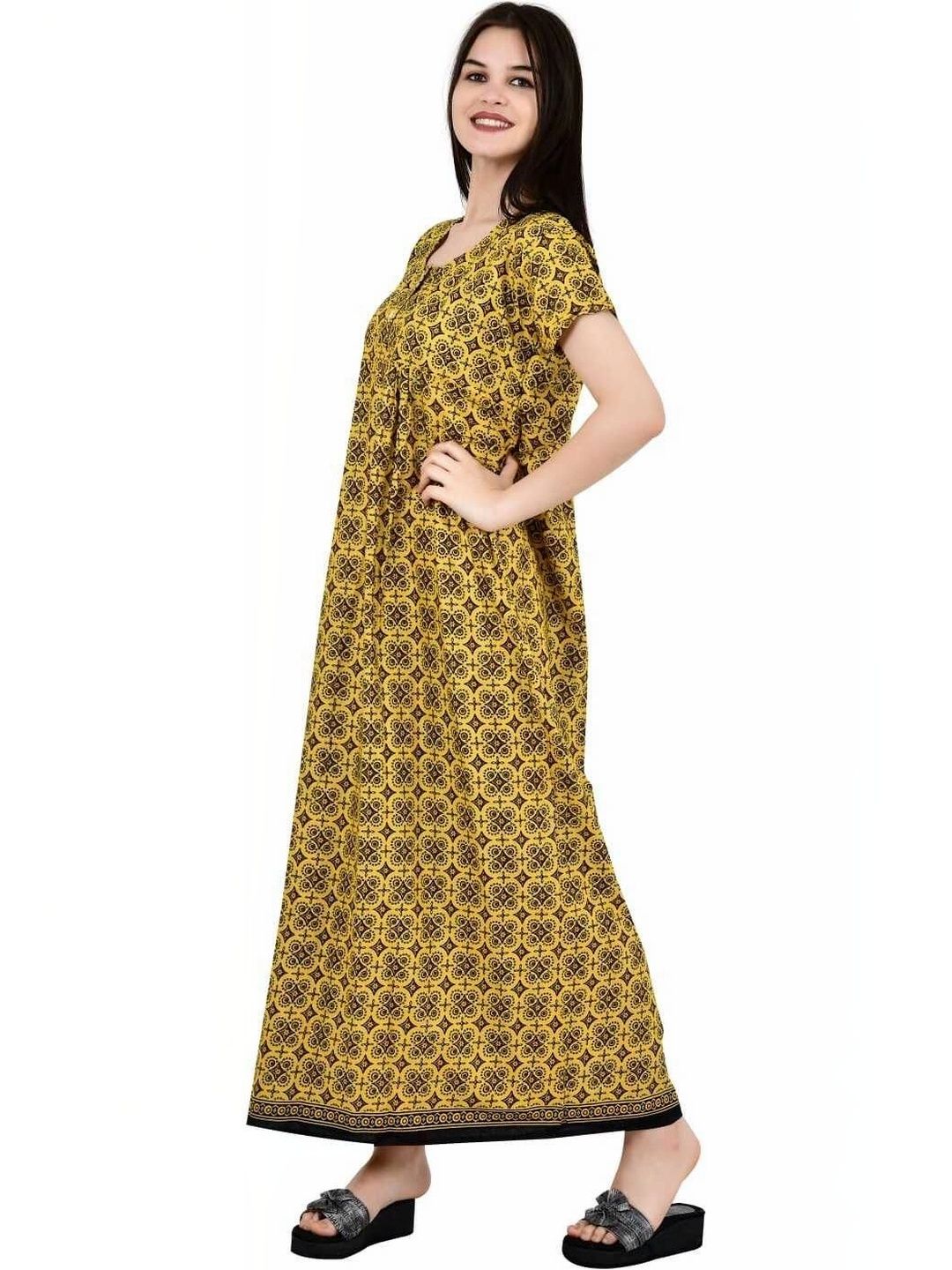 Monal Printed Maxi Nightdress-picture-19