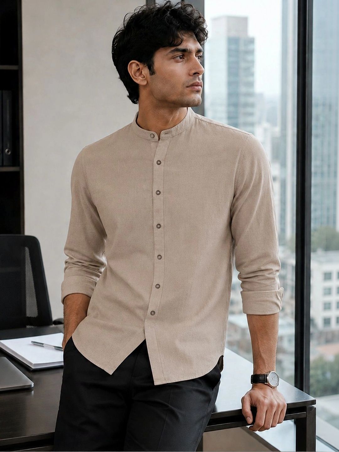 CAHOOT Men Classic Casual Shirt-picture-17