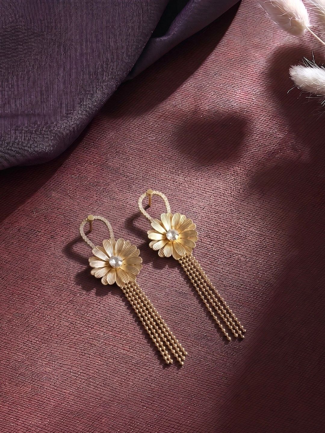 AUTUMN LANE Floral Drop Earrings-picture-8