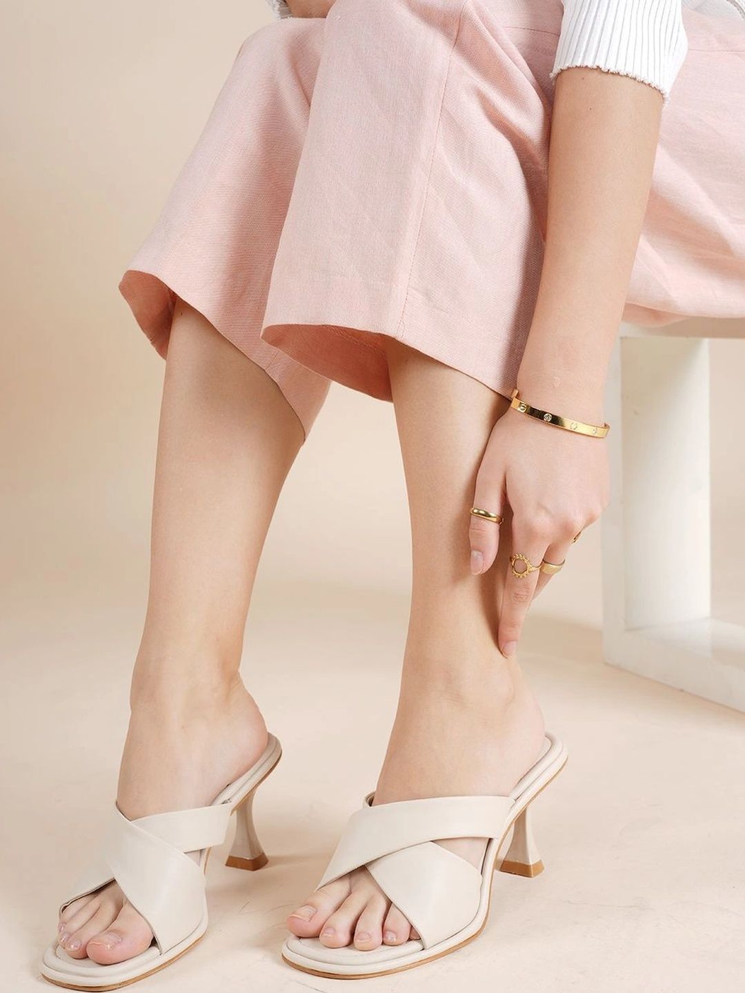 BELVE PARIS Slim Heeled Mules-picture-33