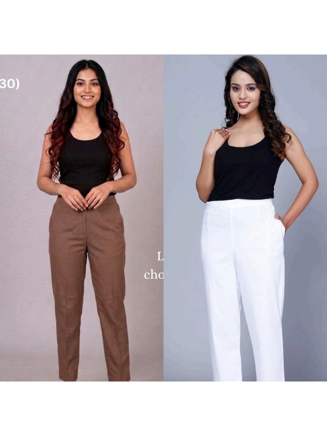 RIVNIX Women Smart High-Rise Trousers-image-44
