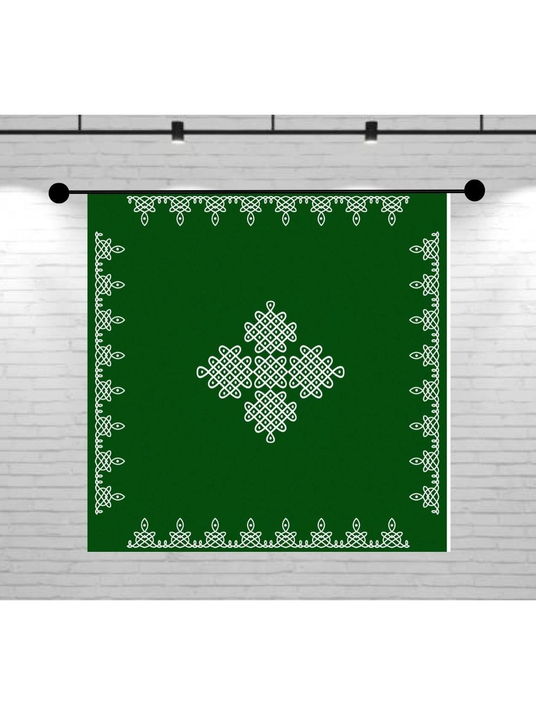 DHARA CREATION Green Printed Wall Hangings-picture-13