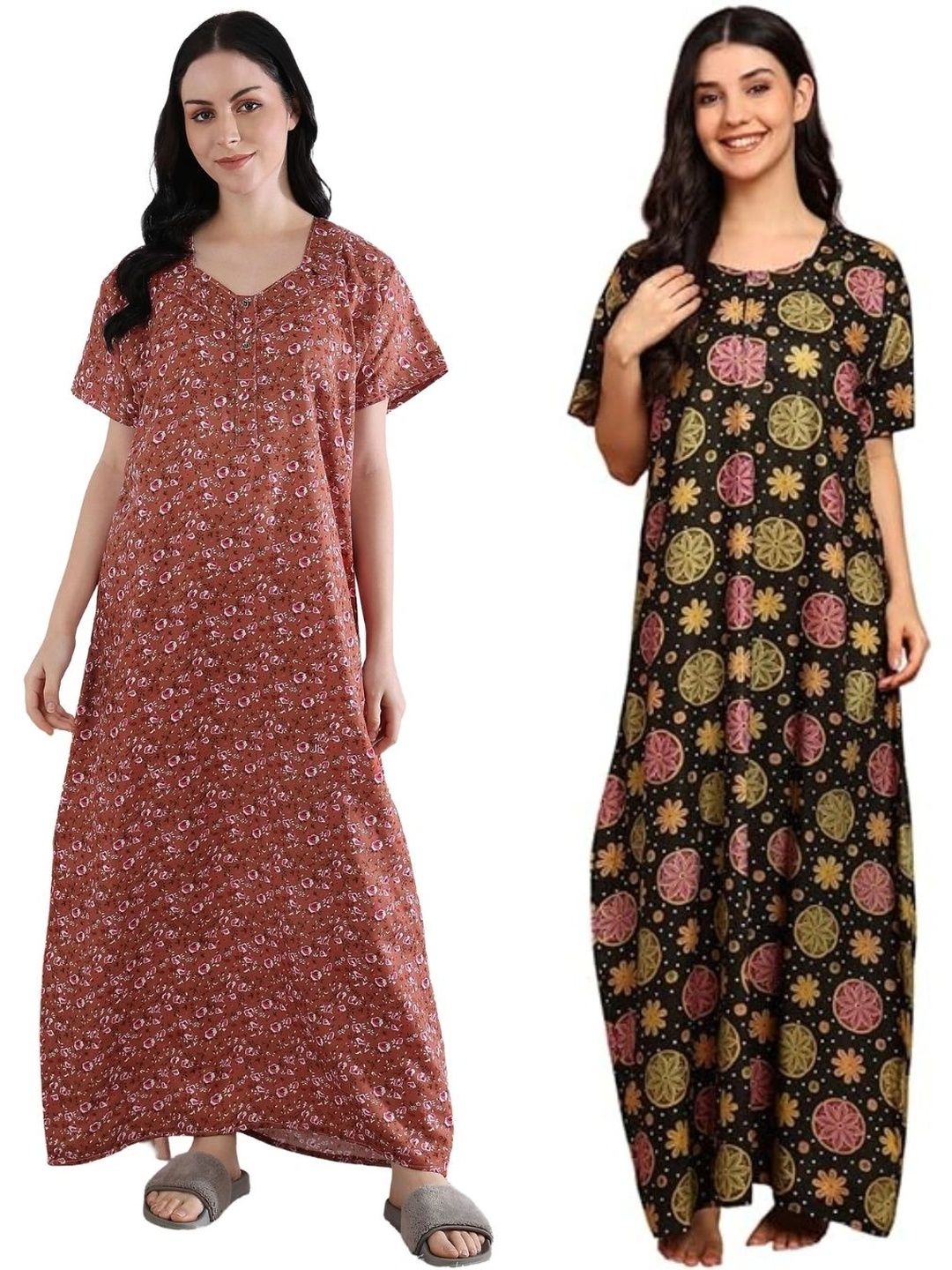 YUKATA Printed Maxi Nightdress-picture-48