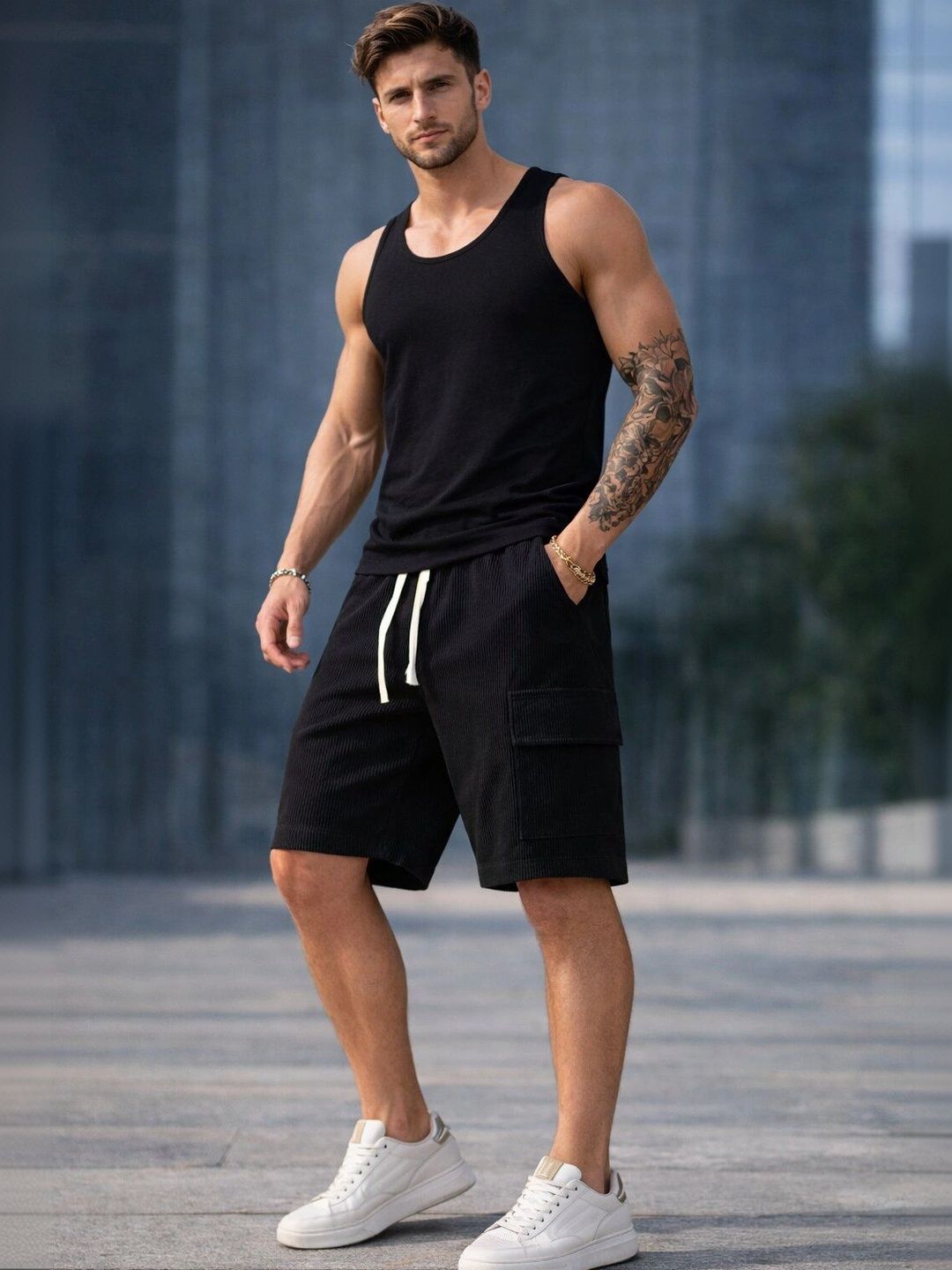 Moda Rapido Men Cargo Shorts-picture-50