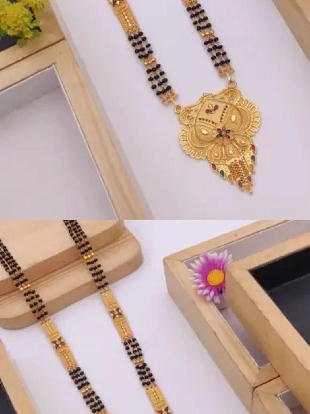 Jizshou Gold-Plated Mangalsutra-picture-37