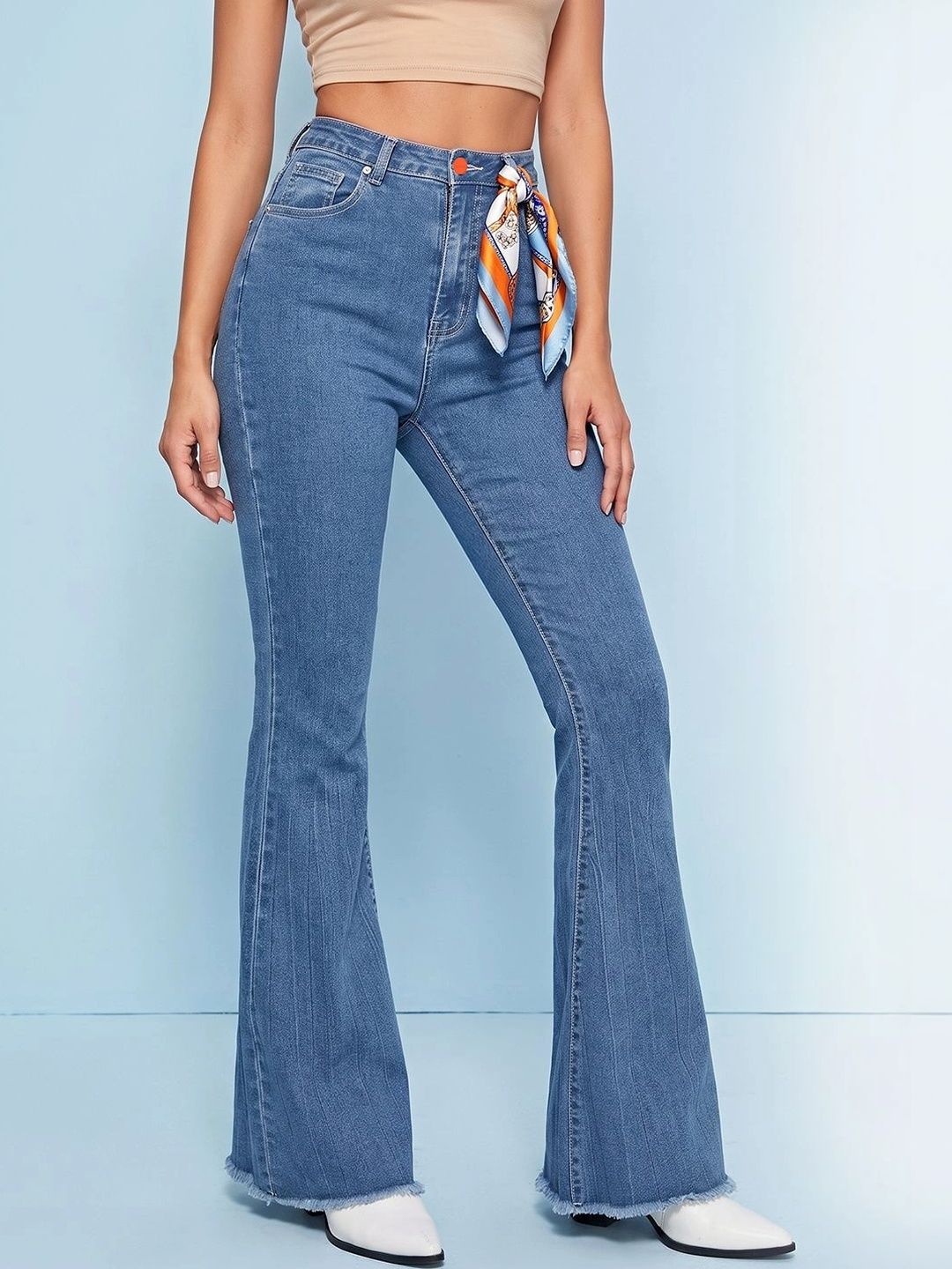 Encrypt Women Comfort High-Rise Stretchable Jeans-picture-31