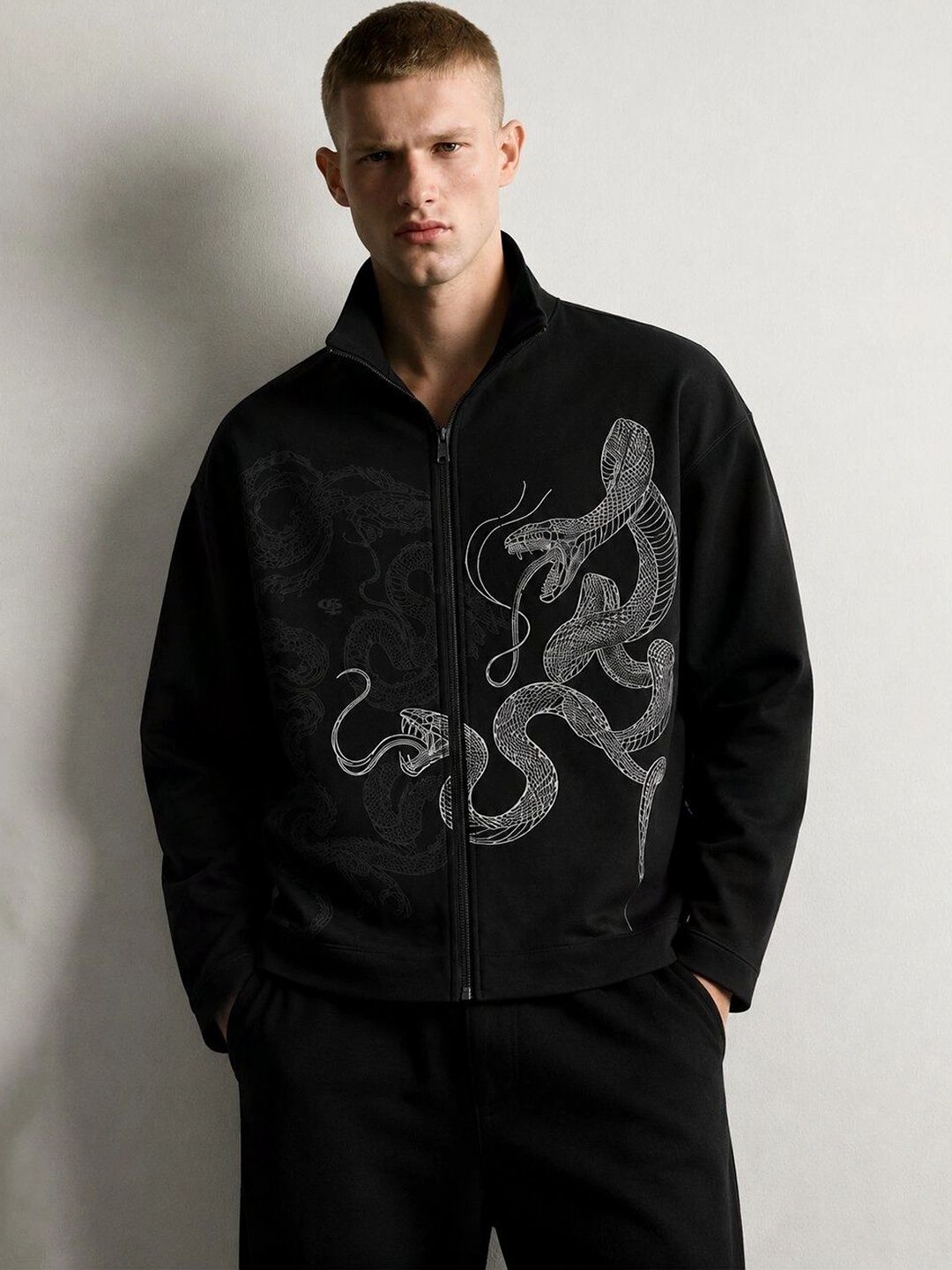 GENRAGE Men Open Front Jacket-picture-25