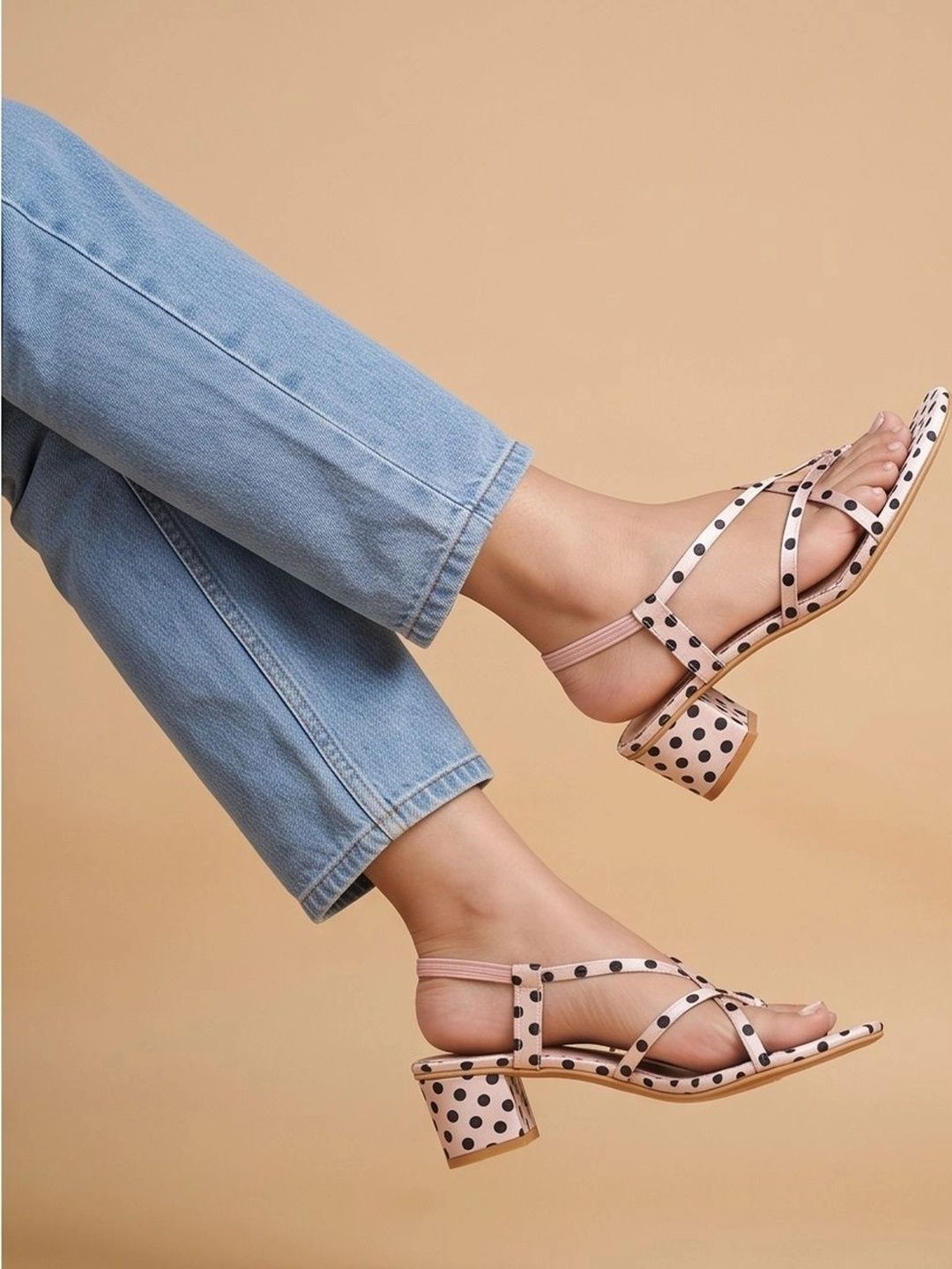 Lavie Printed Block Sandals-picture-10