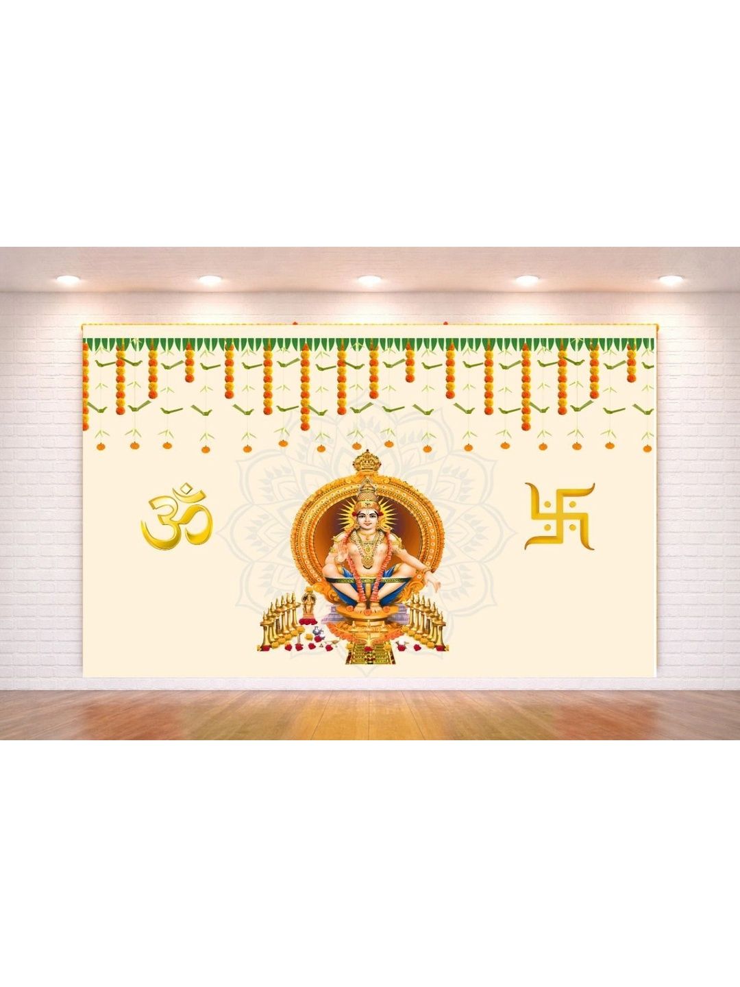 DHARA CREATION Printed Ayyapa Wall Decor-picture-14