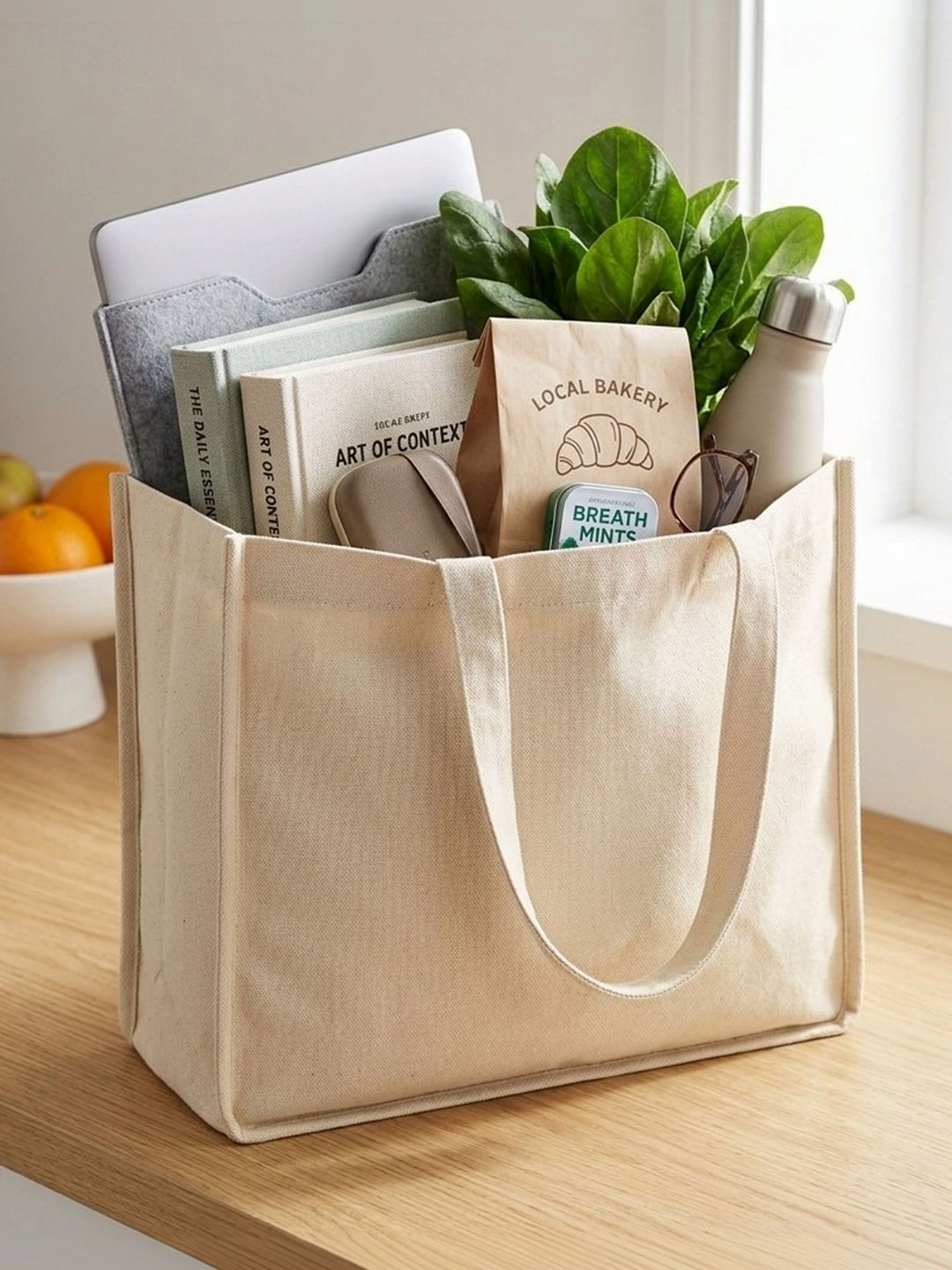 Sekawati Structured Tote Bag-picture-44