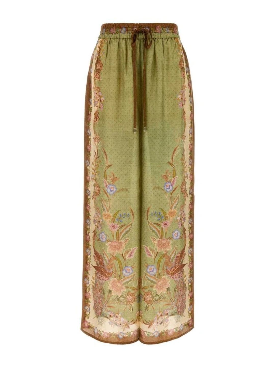 Zimmermann Women Floral Printed Easy Wash Culottes Trousers-picture-27