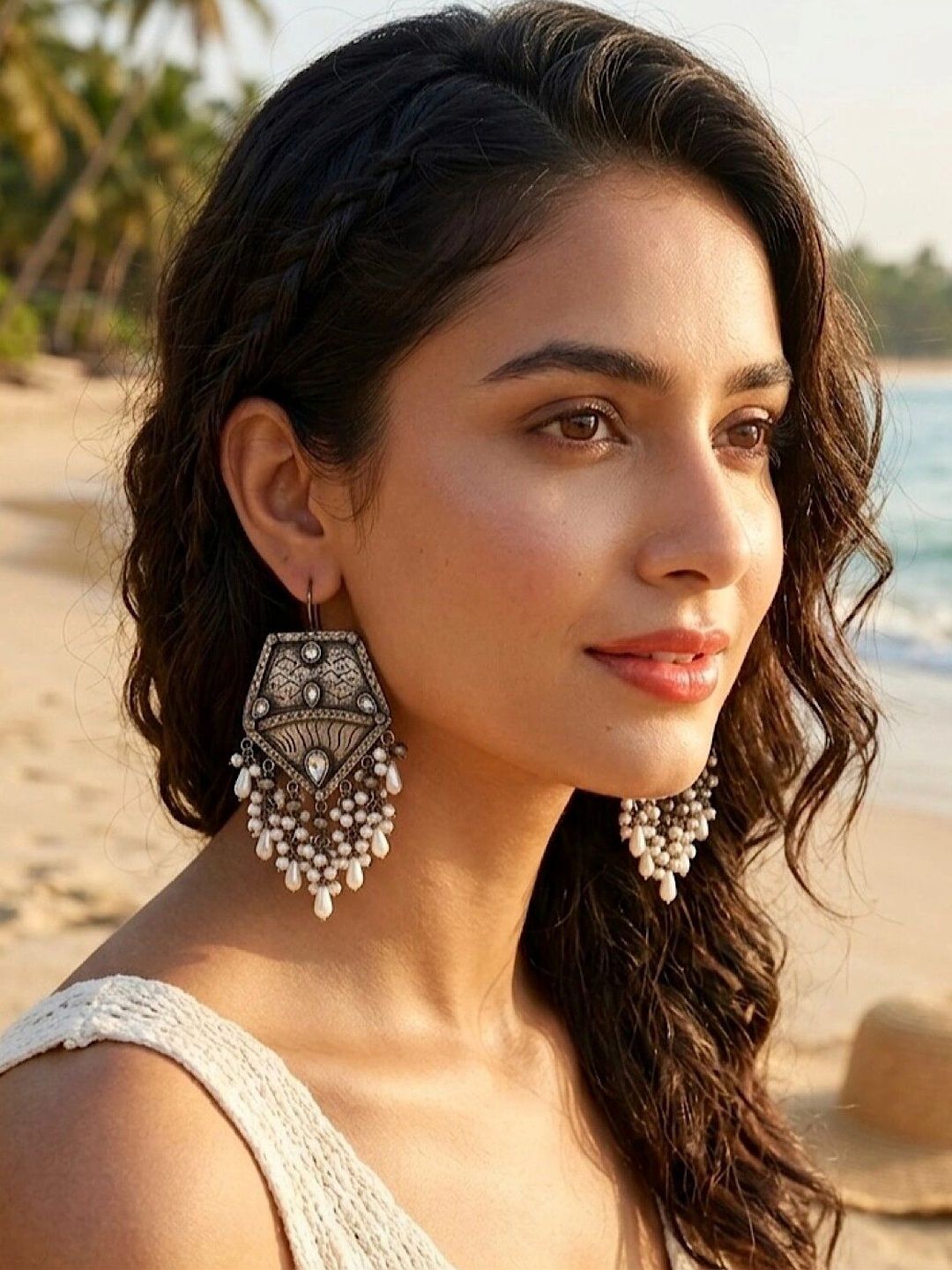 Silverays Accessories Geometric Drop Earrings-picture-18