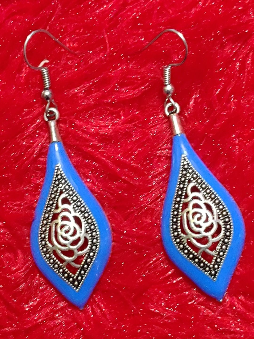 Nityakshi Teardrop Shaped Drop Earrings-picture-34