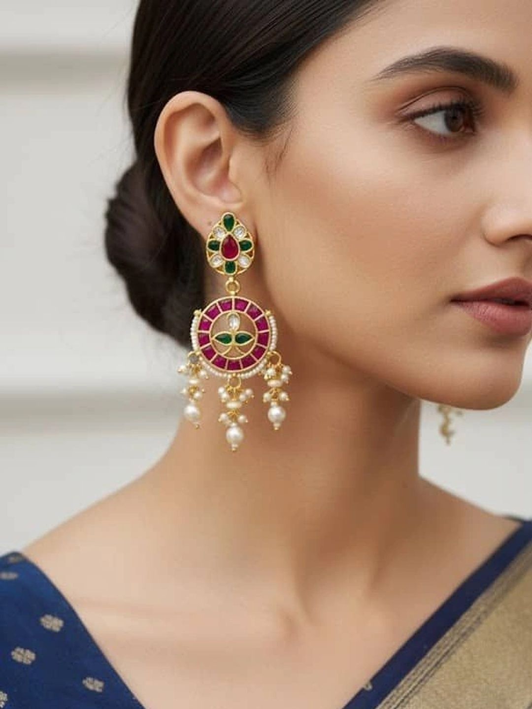 9ROCK Circular Drop Earrings-picture-10