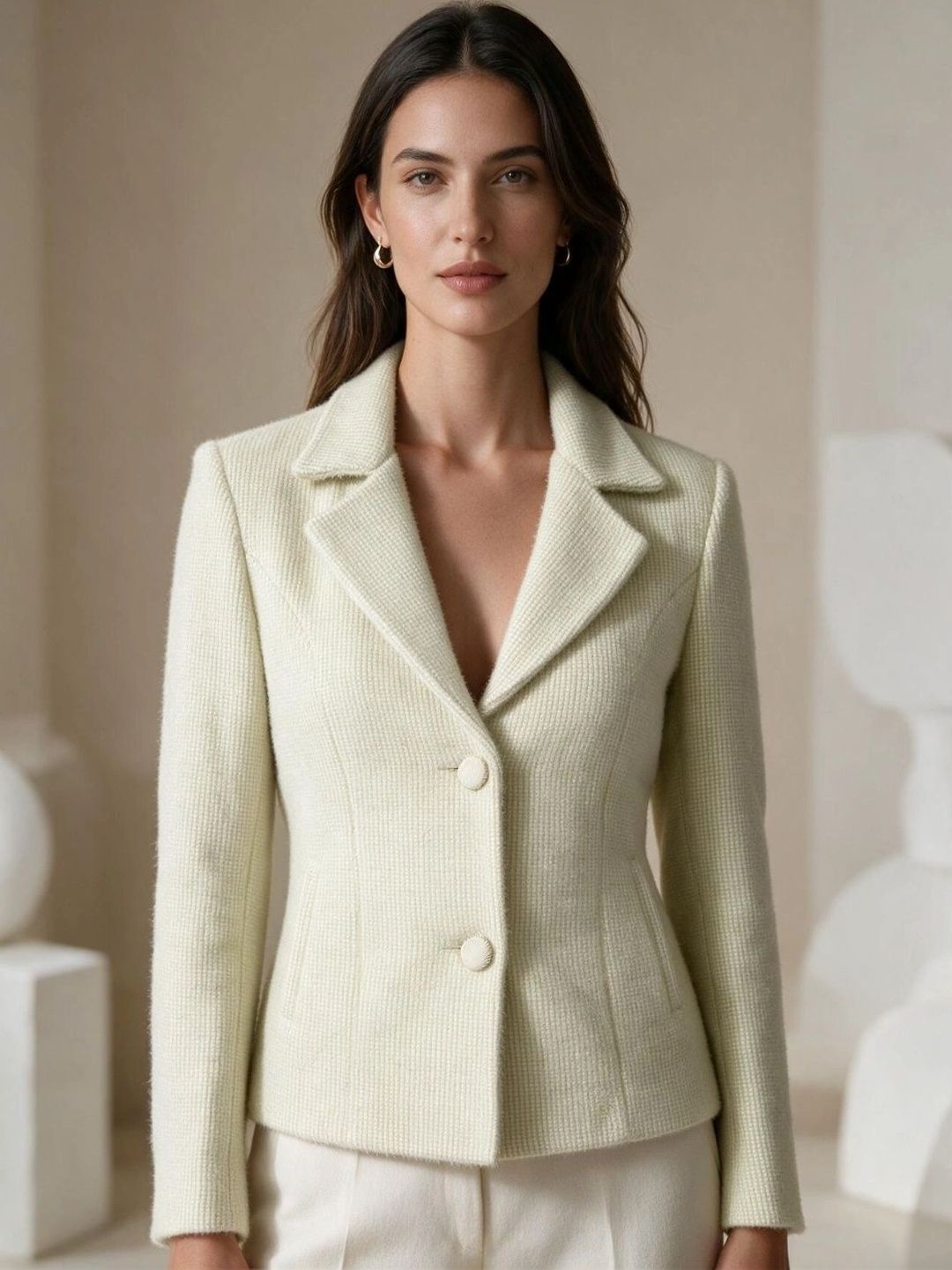 BAESD Notched Lapel Collar Overcoat-picture-14