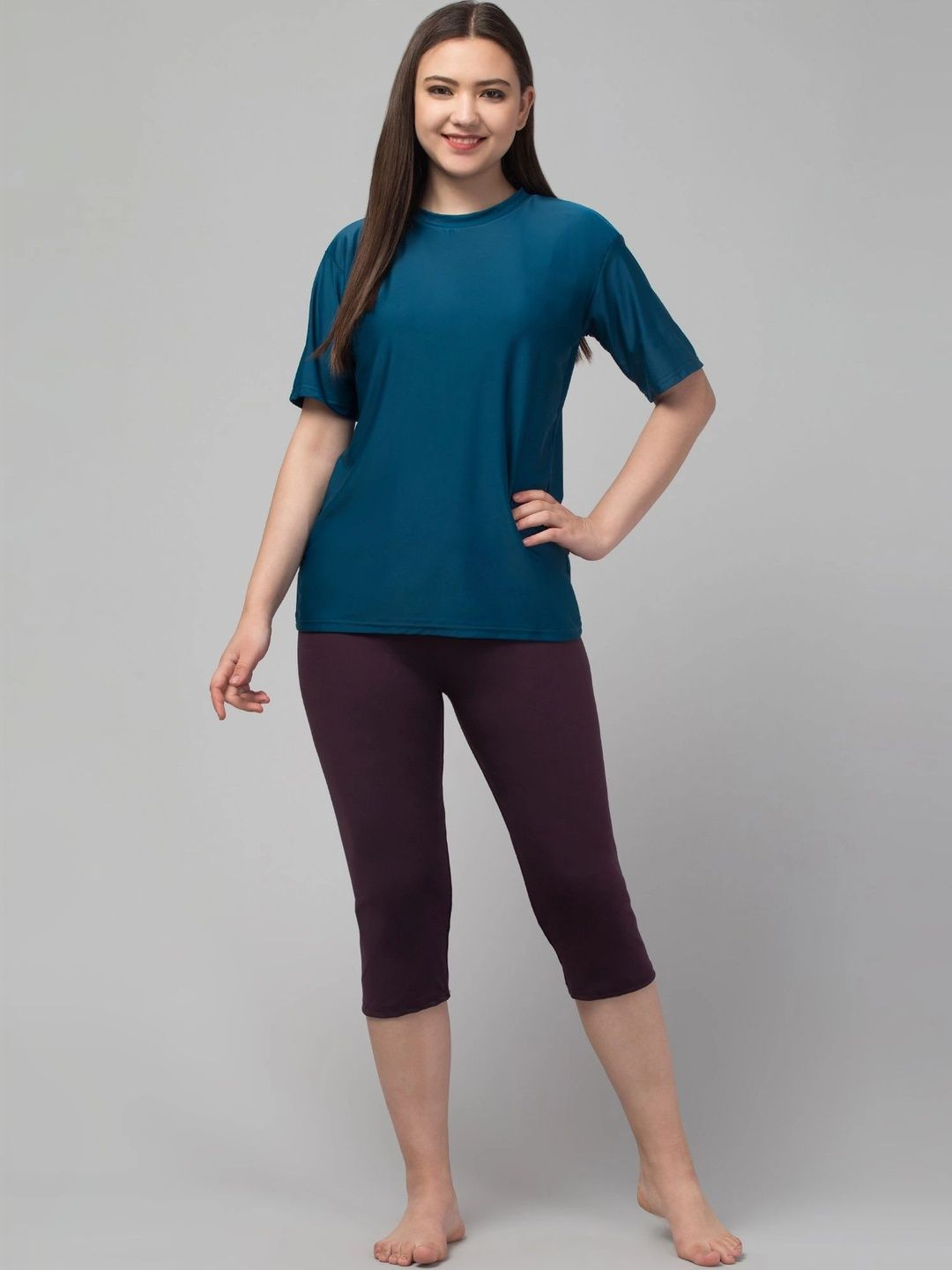 Fashioneda Round Neck Swim Set-image-41