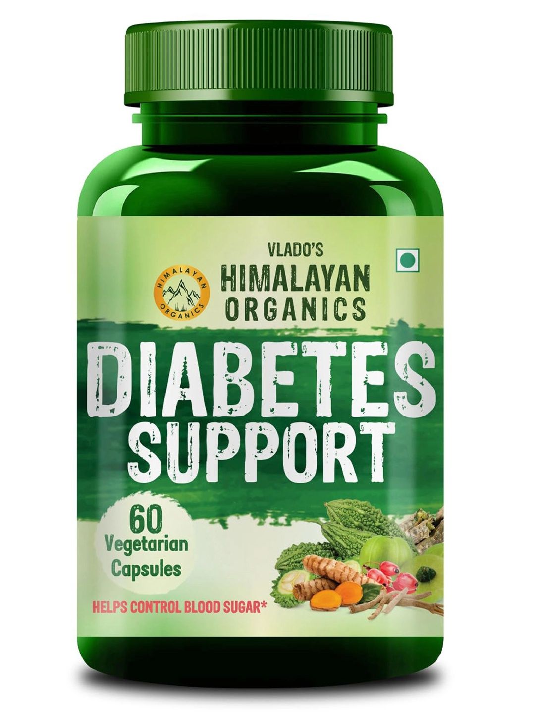 Vlados Himalayan Organics Diabetes Support Supplement - 60 Veg Capsules-image-14
