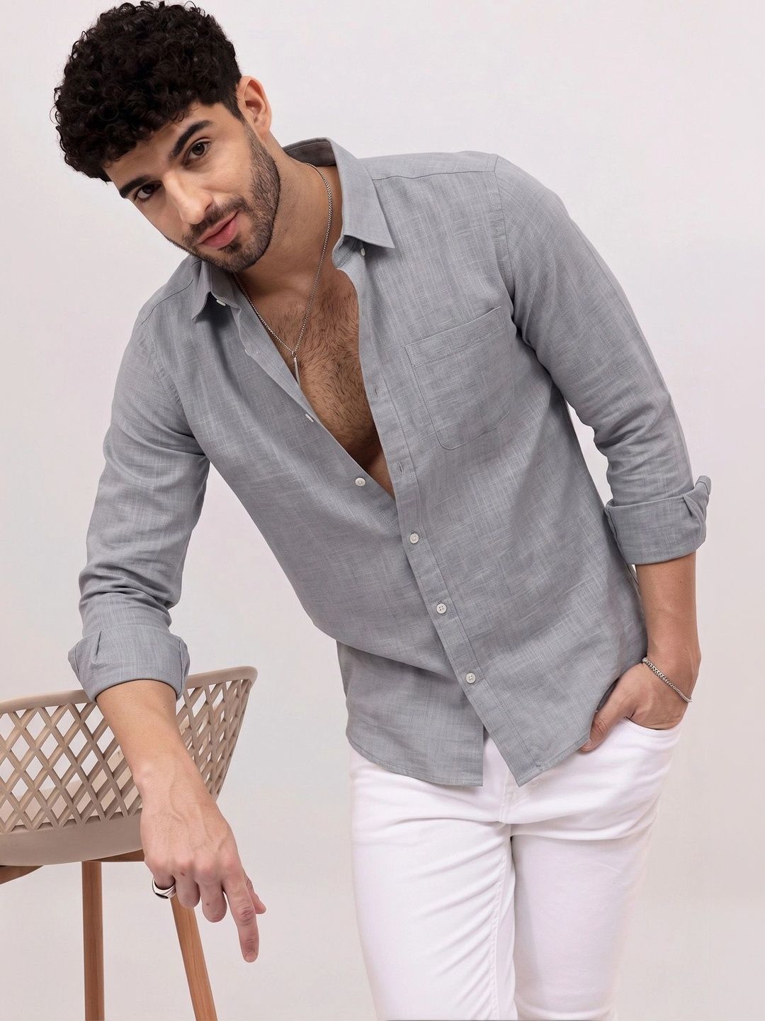 Greet Fashion Men Casual Shirt-picture-31