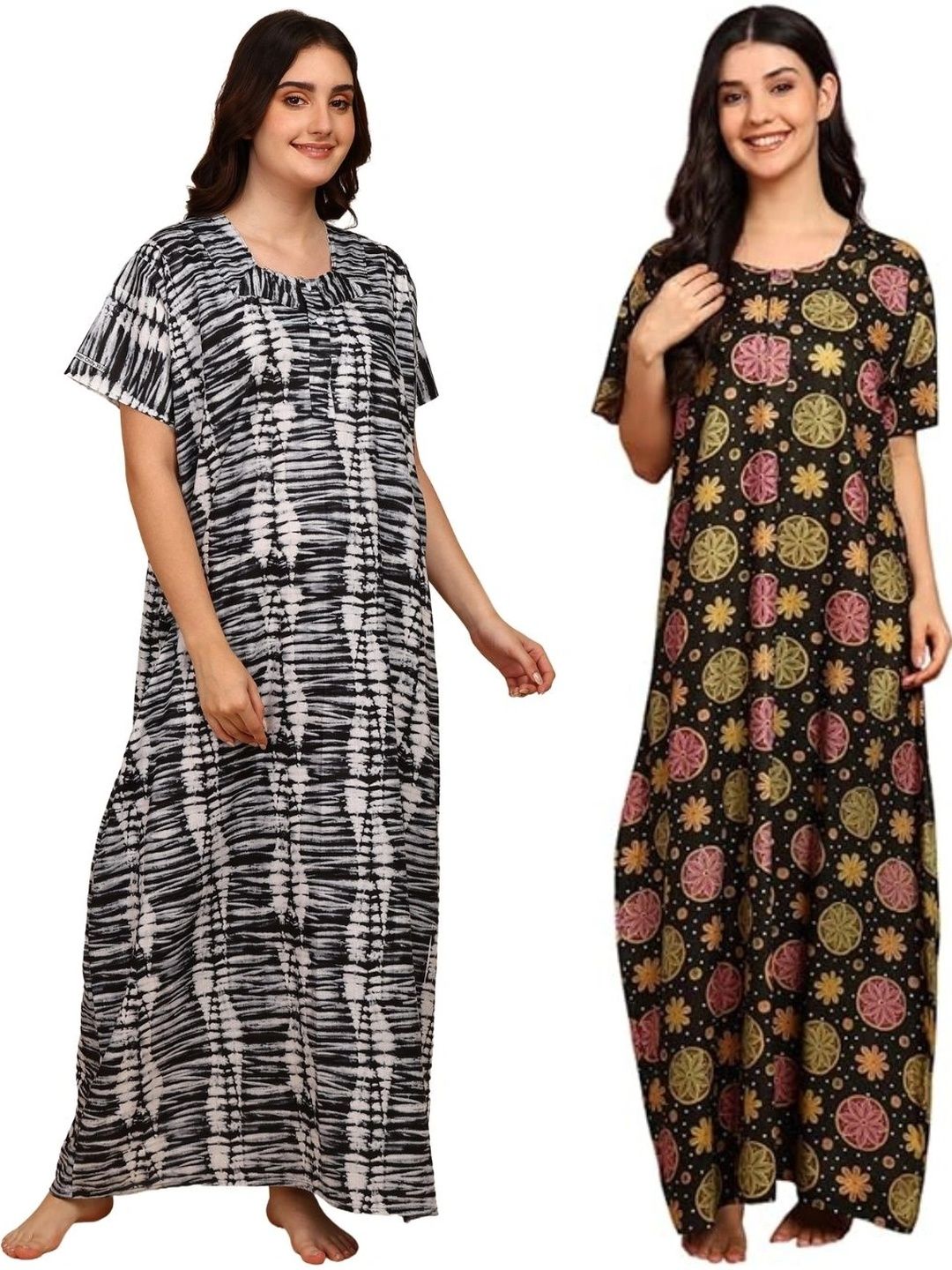 YUKATA Printed Maxi Nightdress-picture-27