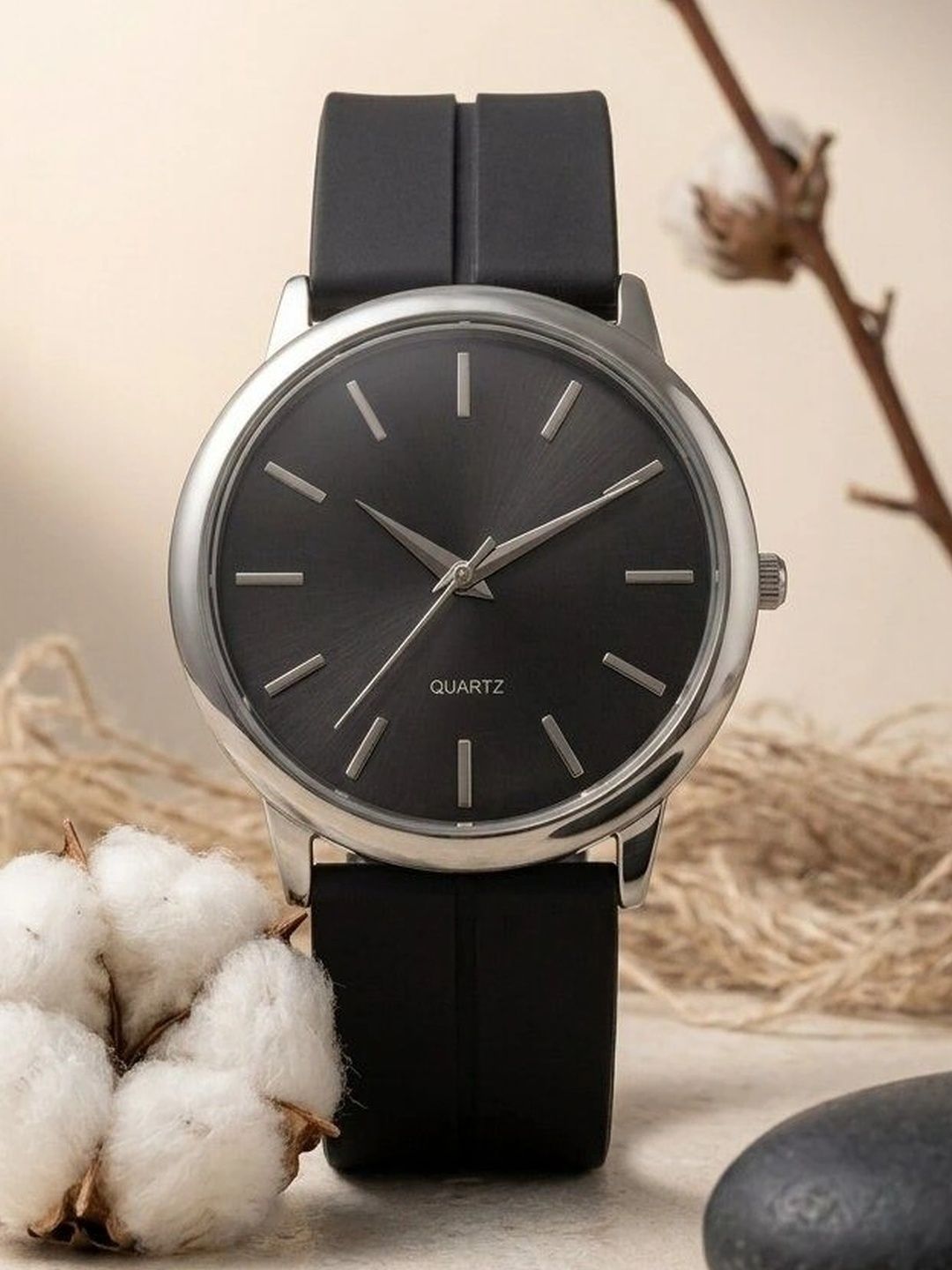 ARISTON Men Brass Dial & Straps Analogue Watch AJ05 BLACK-image-10