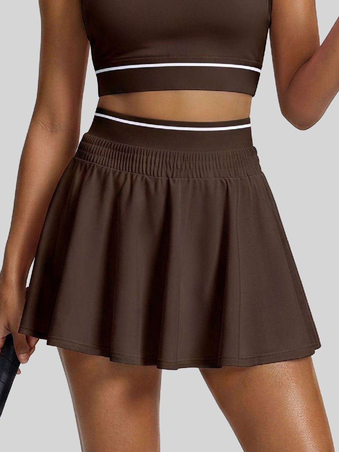 ENRIZZ Women Mini Flared Skirt-picture-26