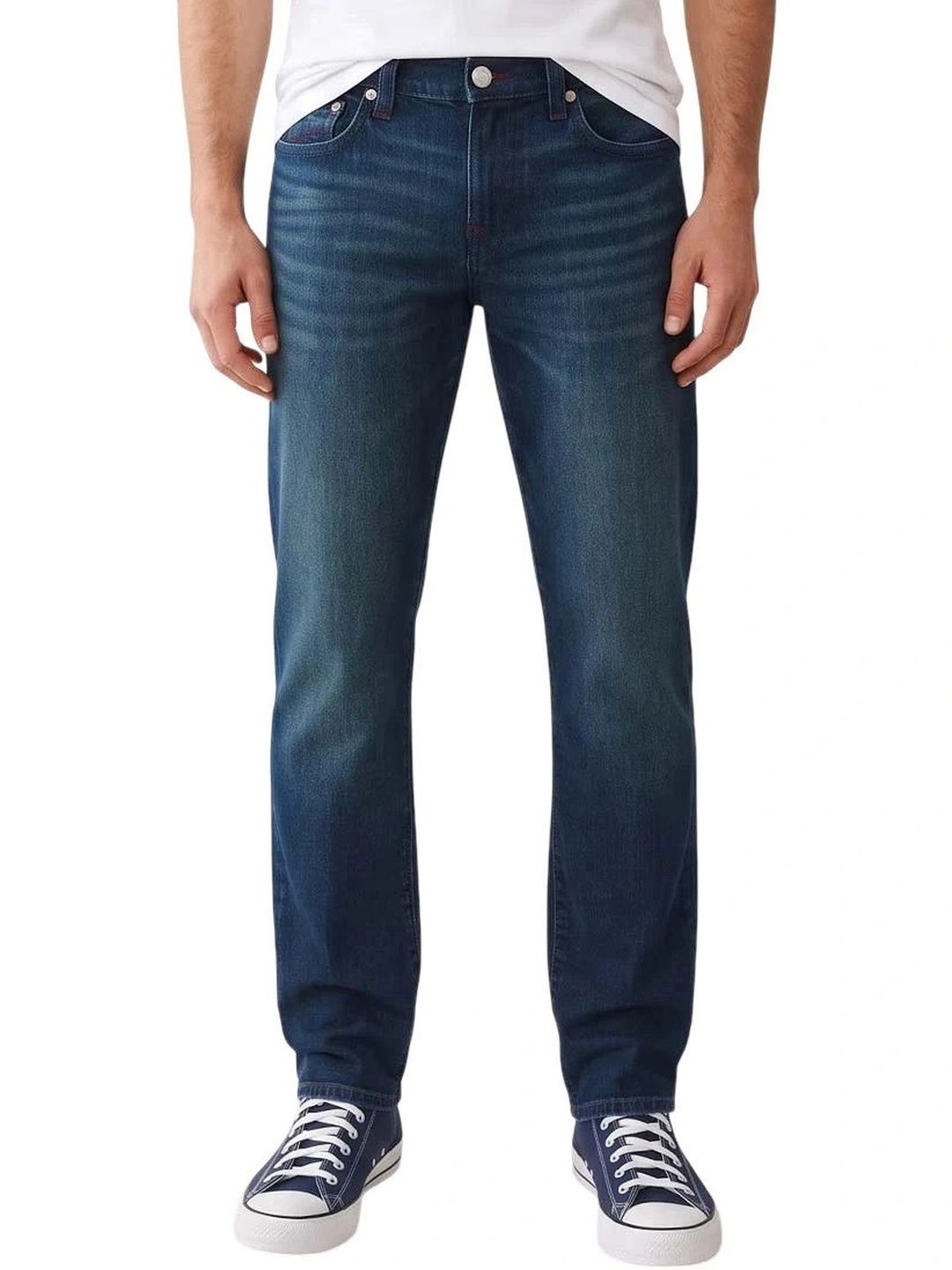 True Religion Men Straight Fit Mid-Rise Jeans-picture-53