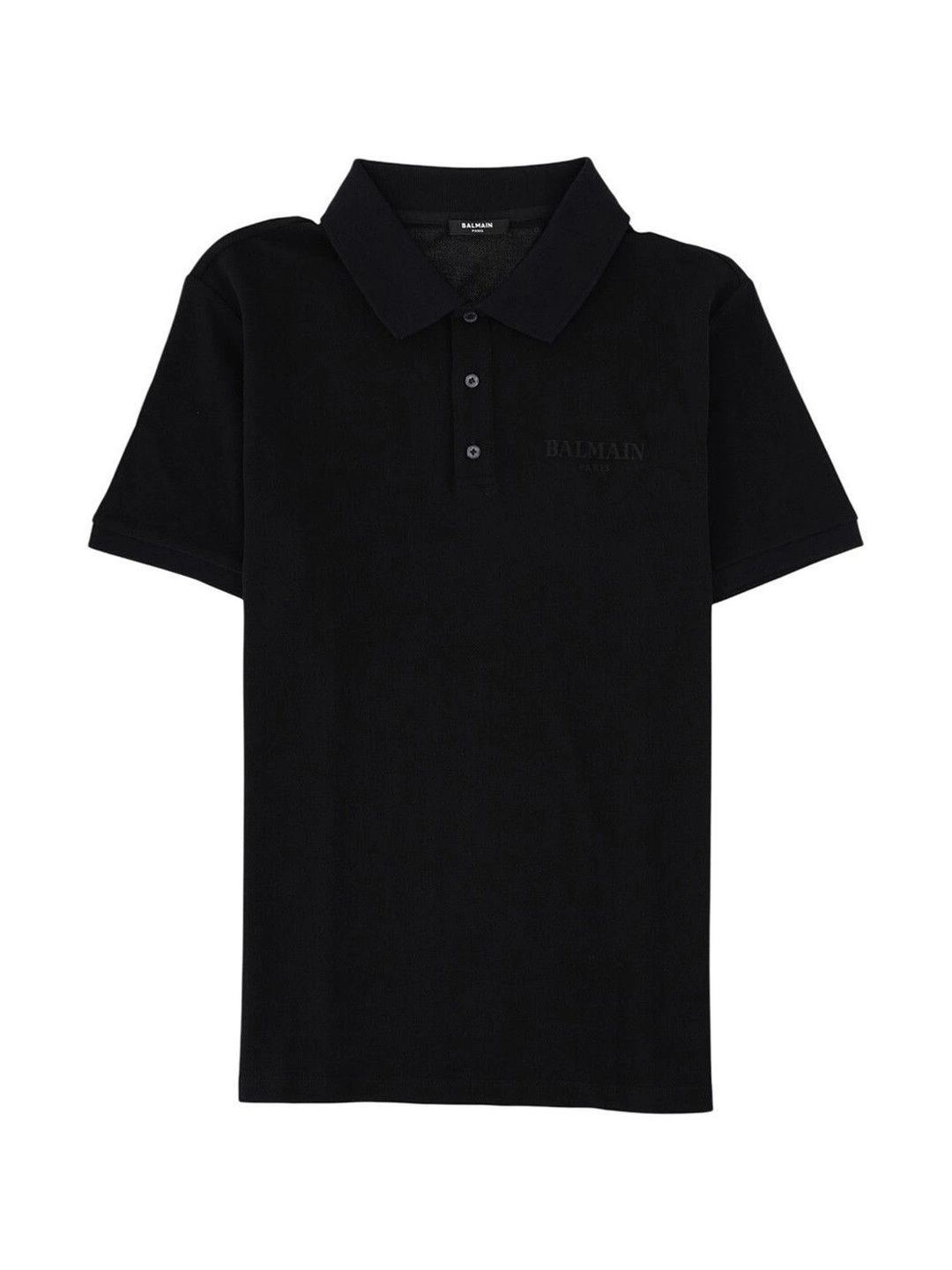 Balmain Men Brand Logo Polo Collar T-shirt-picture-15