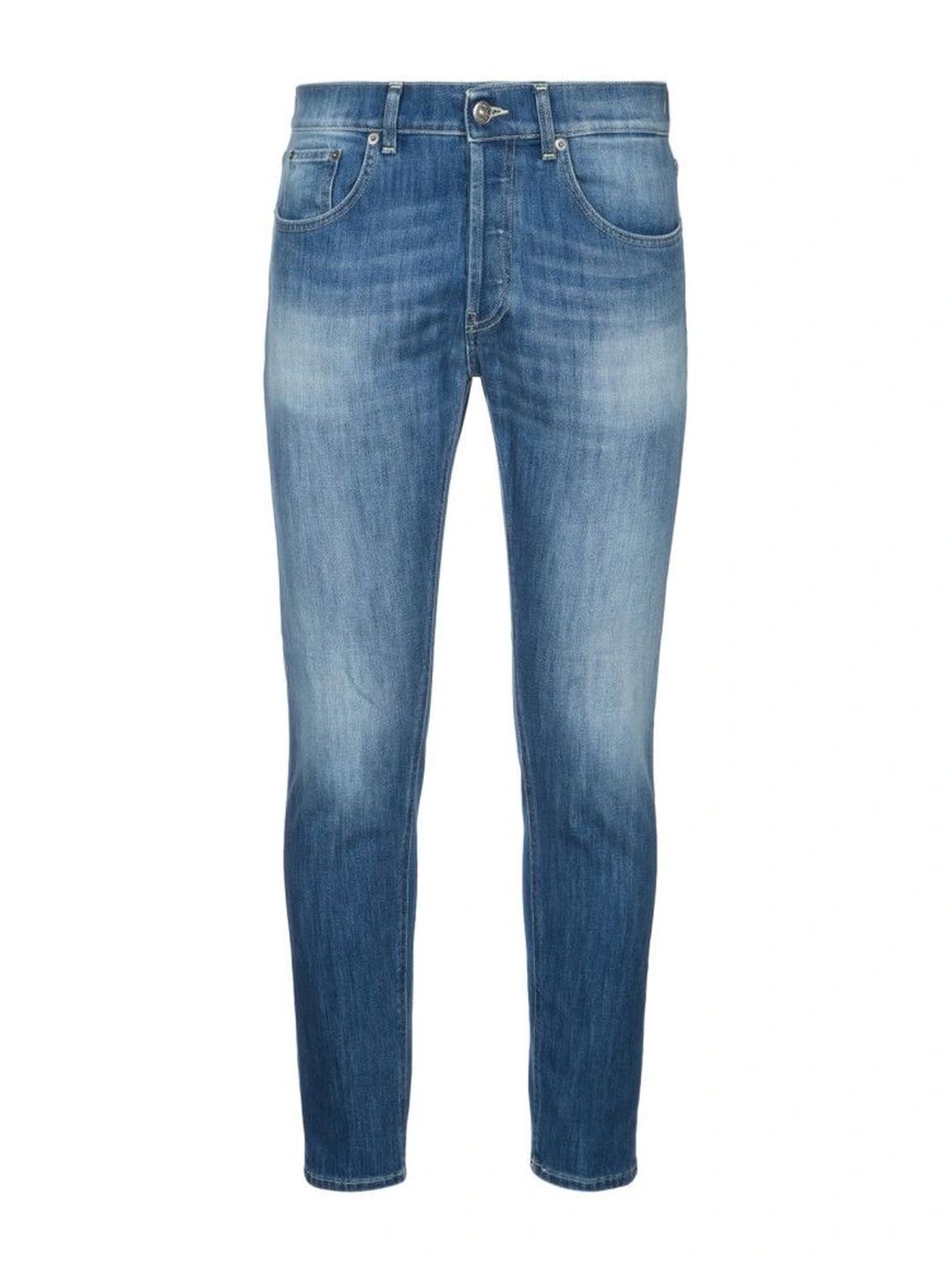 Dondup Men Slim Fit Mid-Rise Low Distress Jeans-picture-19