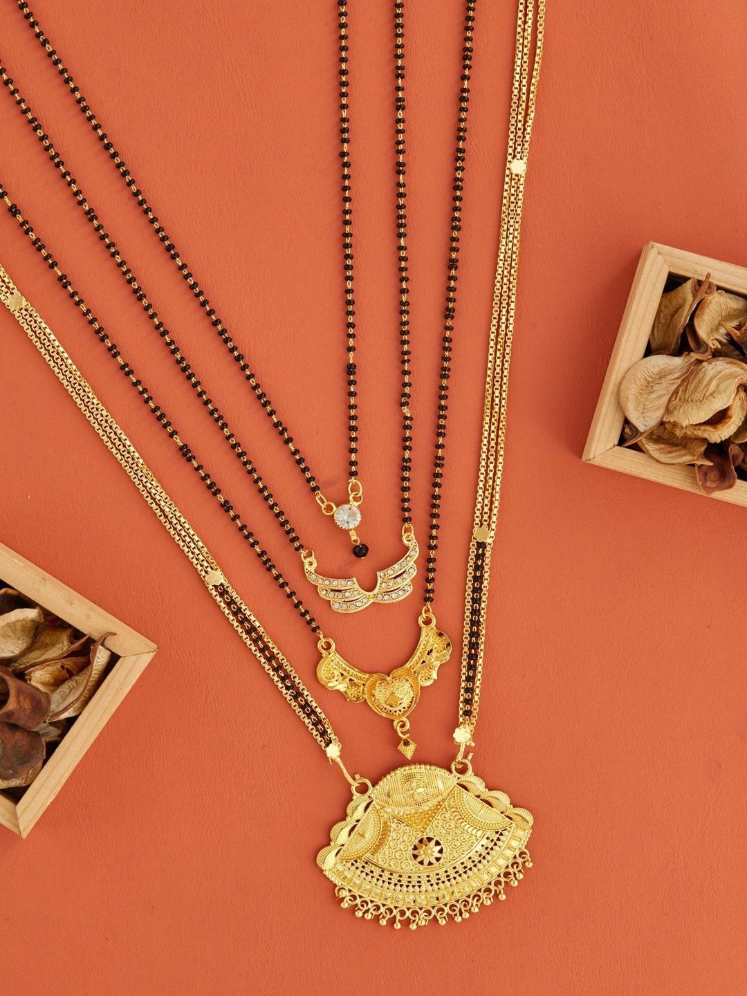 Jizshou Gold-Plated Mangalsutra-picture-23