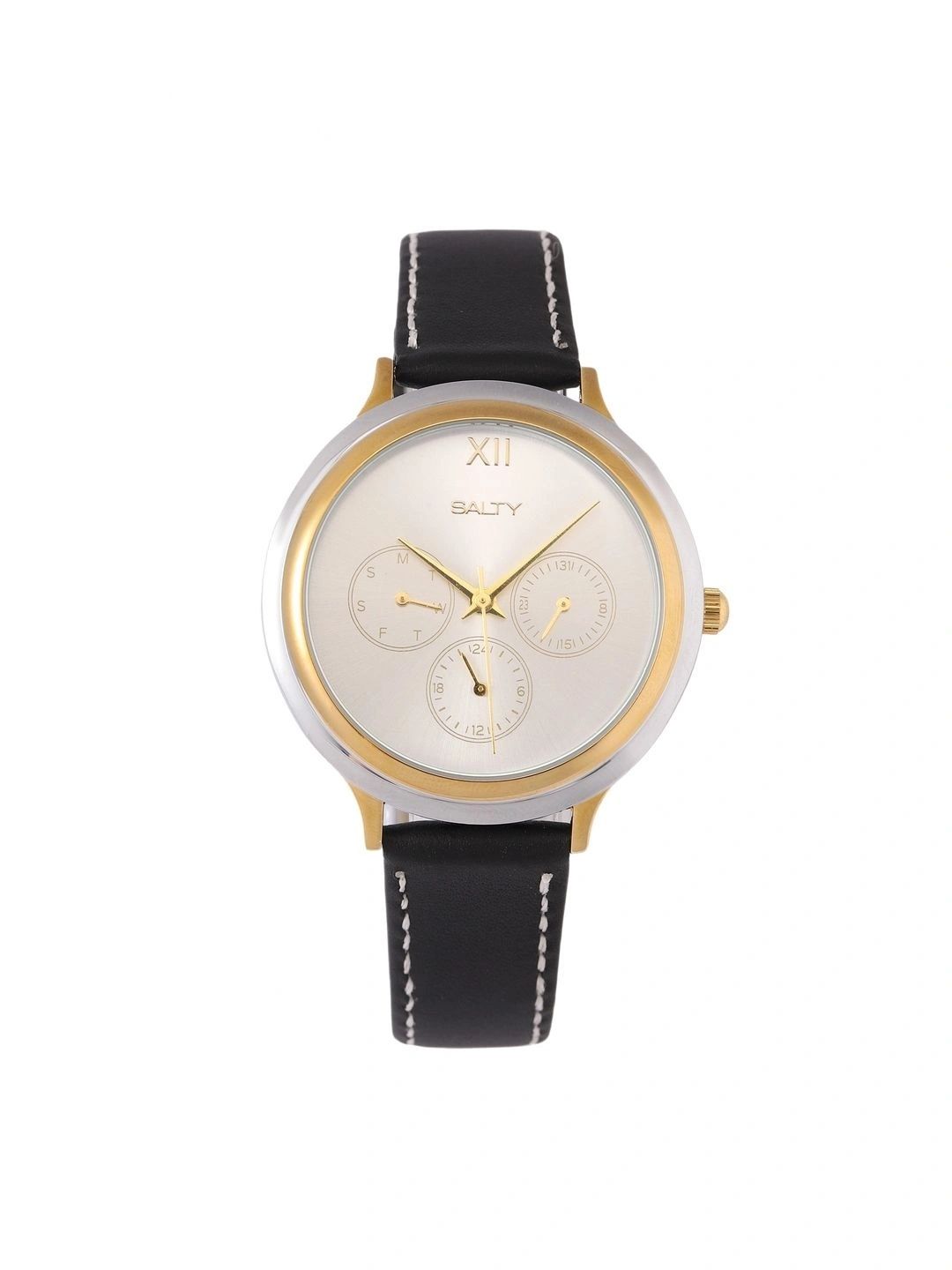 SALTY Women Dial & Leather Straps Analogue Multi Function Watch WTC-MS-0002-BK-G-1-image-33