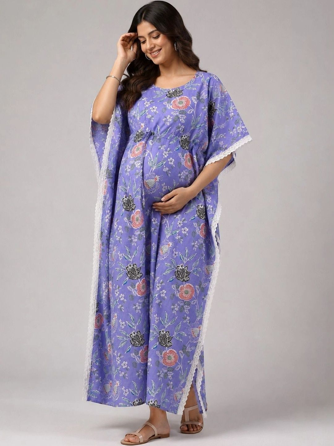 SNUGGLE STORE Printed Maxi Nightdress-picture-39