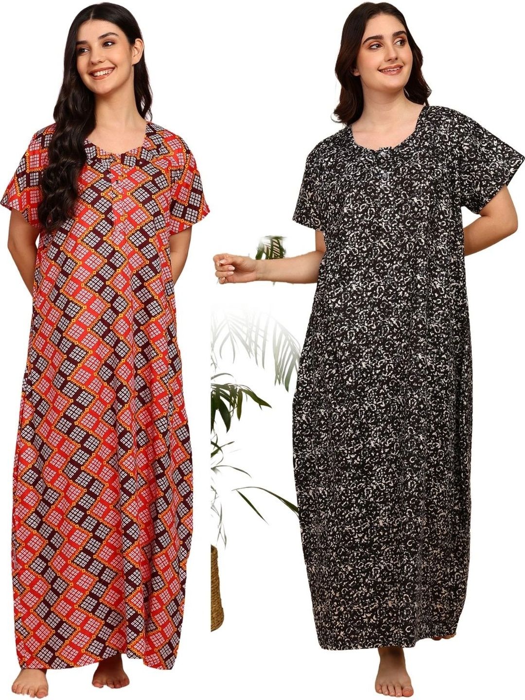 YUKATA Printed Maxi Nightdress-picture-37