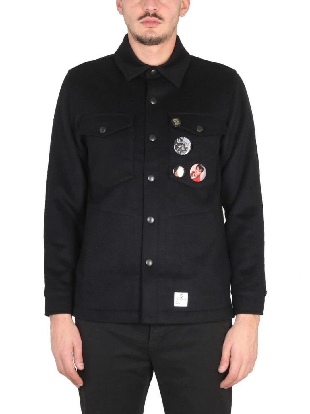 Department 5 Men Woollen Open Front Jacket-picture-40