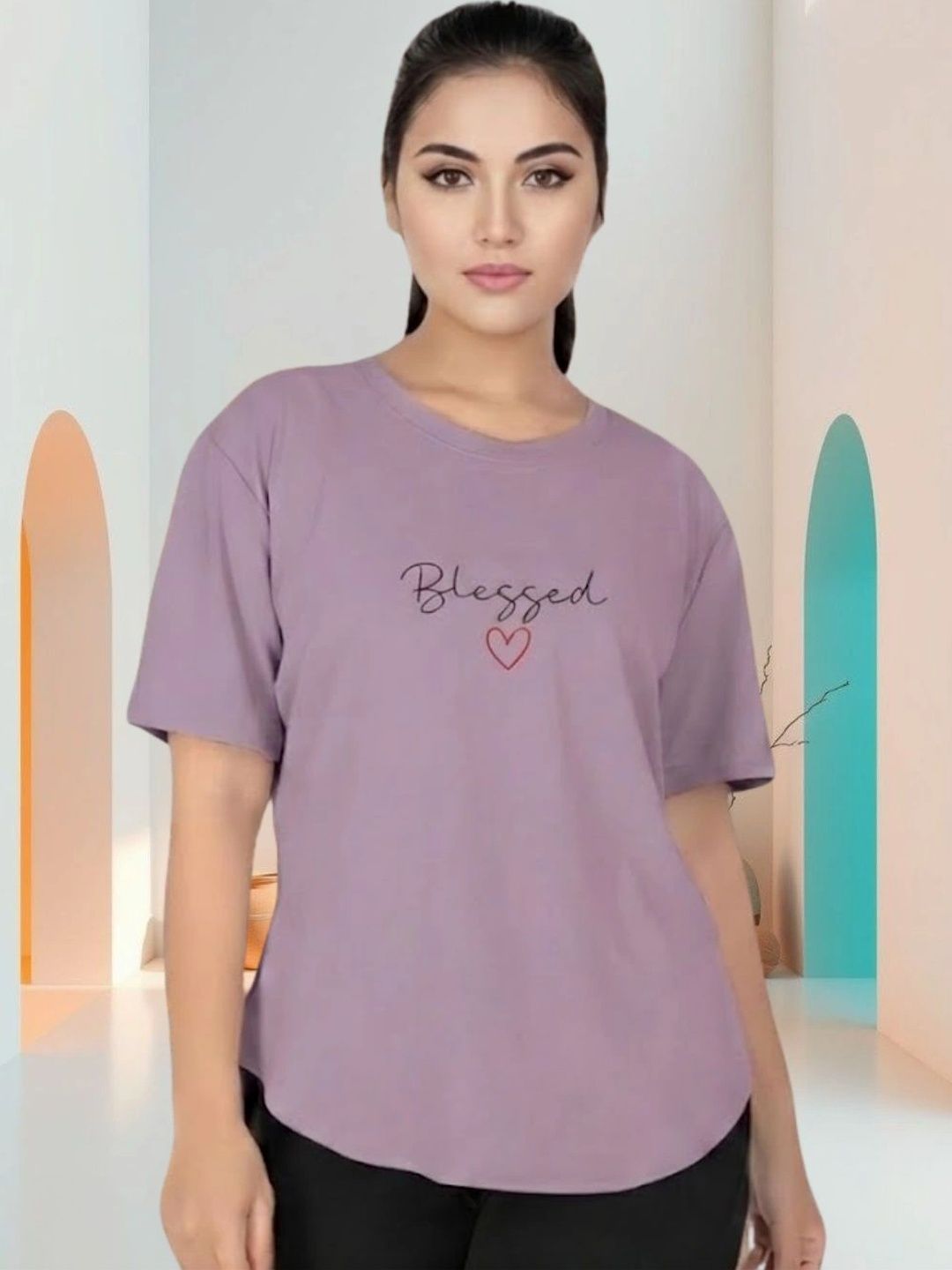 MYO2 Women Typography Printed Anti Odour T-shirt-picture-20