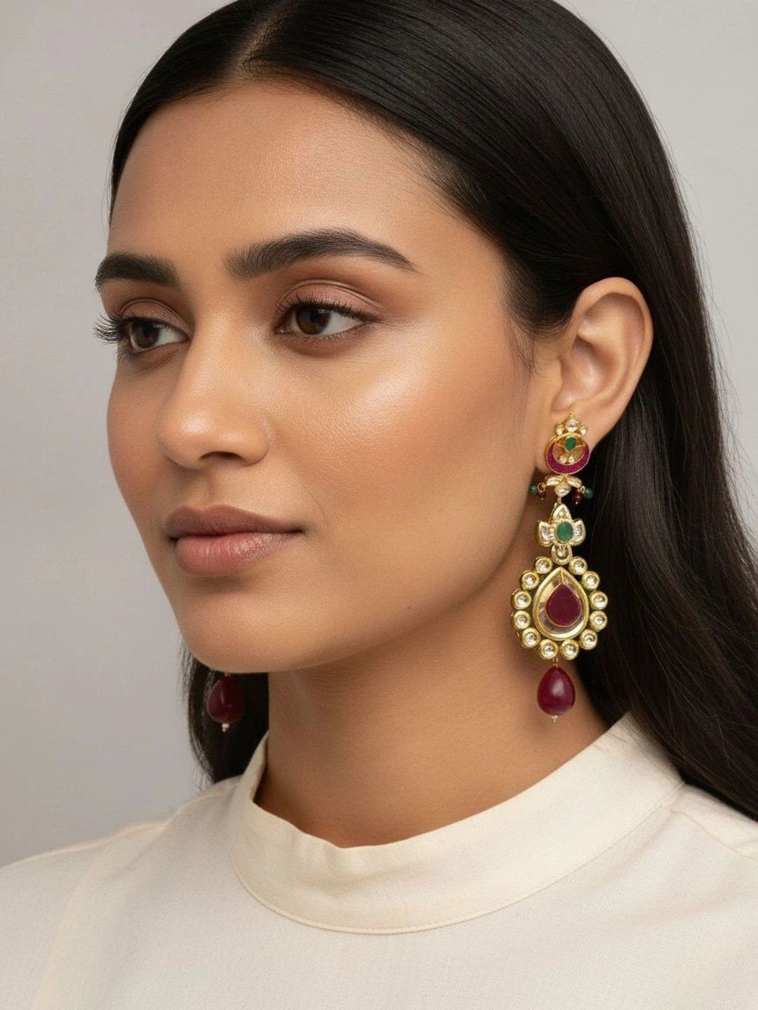 9ROCK Teardrop Shaped Drop Earrings-picture-49