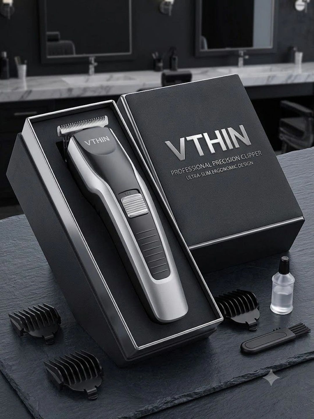 VTHIN Precision T-Blade Beard & Body Hair Trimmer-image-4