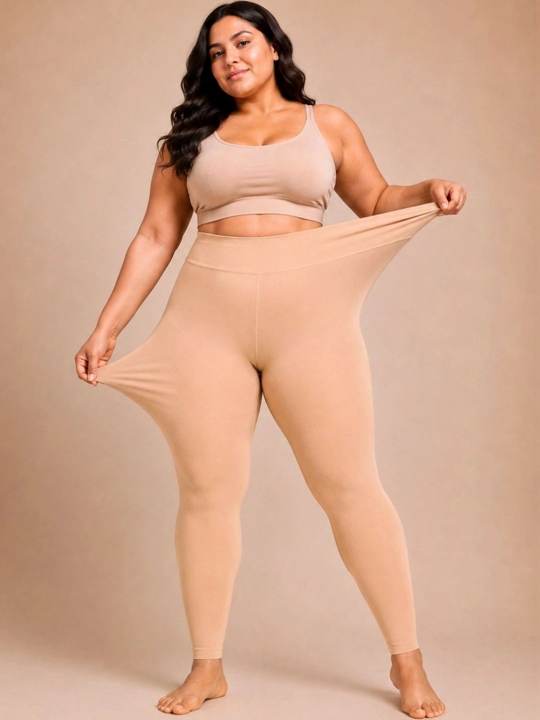 G Heist Plus Size High-Rise Thermal Bottom-picture-29